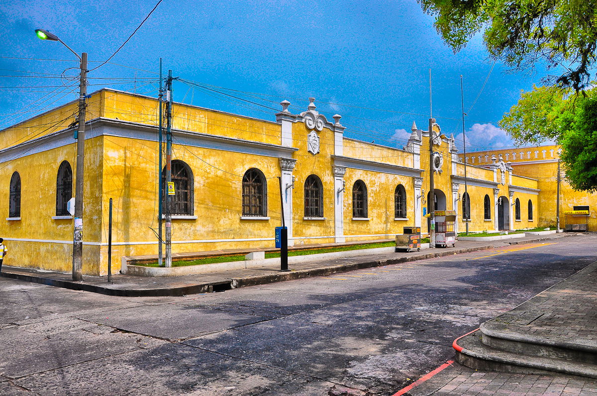 Streets in Mazatenango, Guatemala