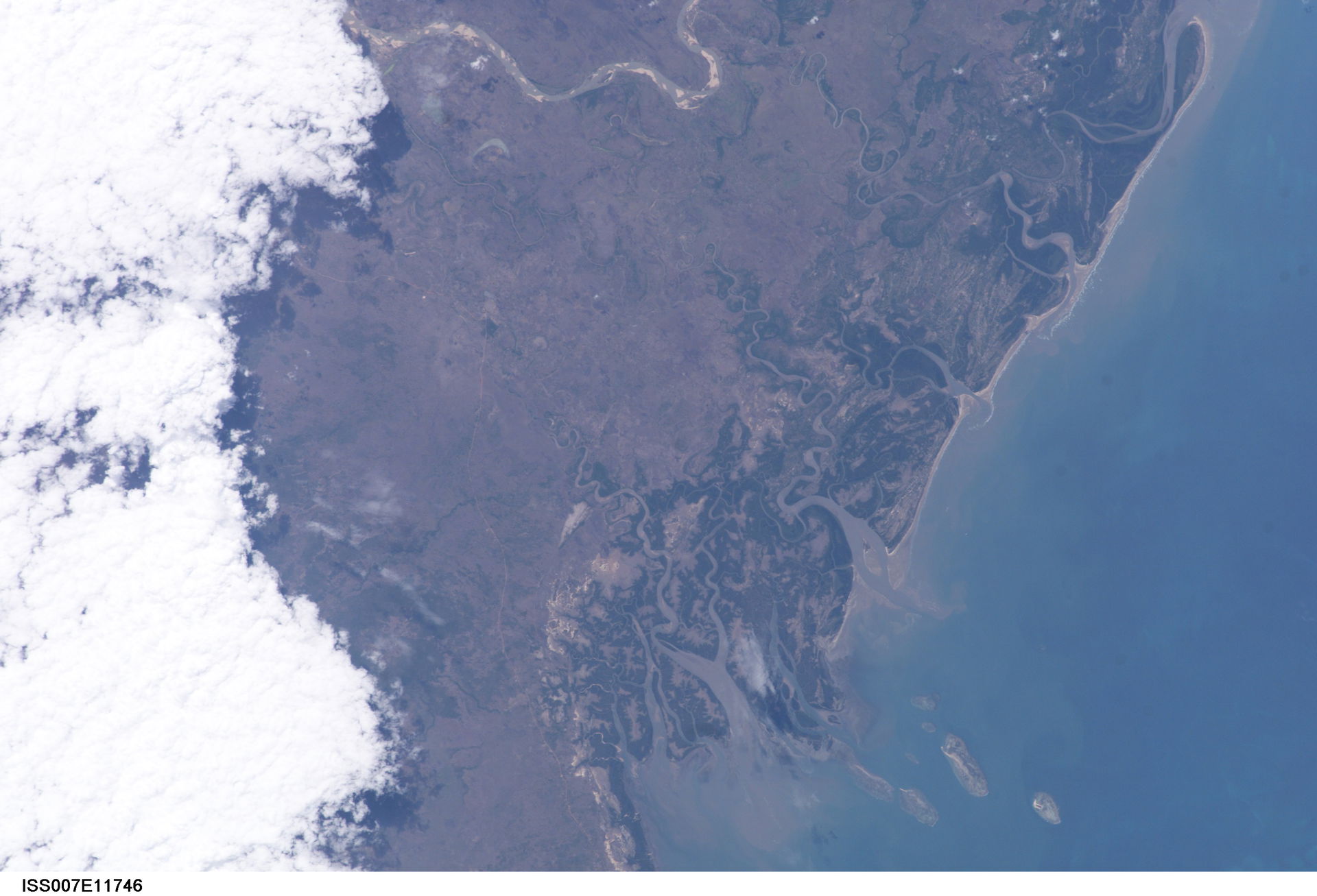 View of Tanzania taken during ISS Expedition 7.