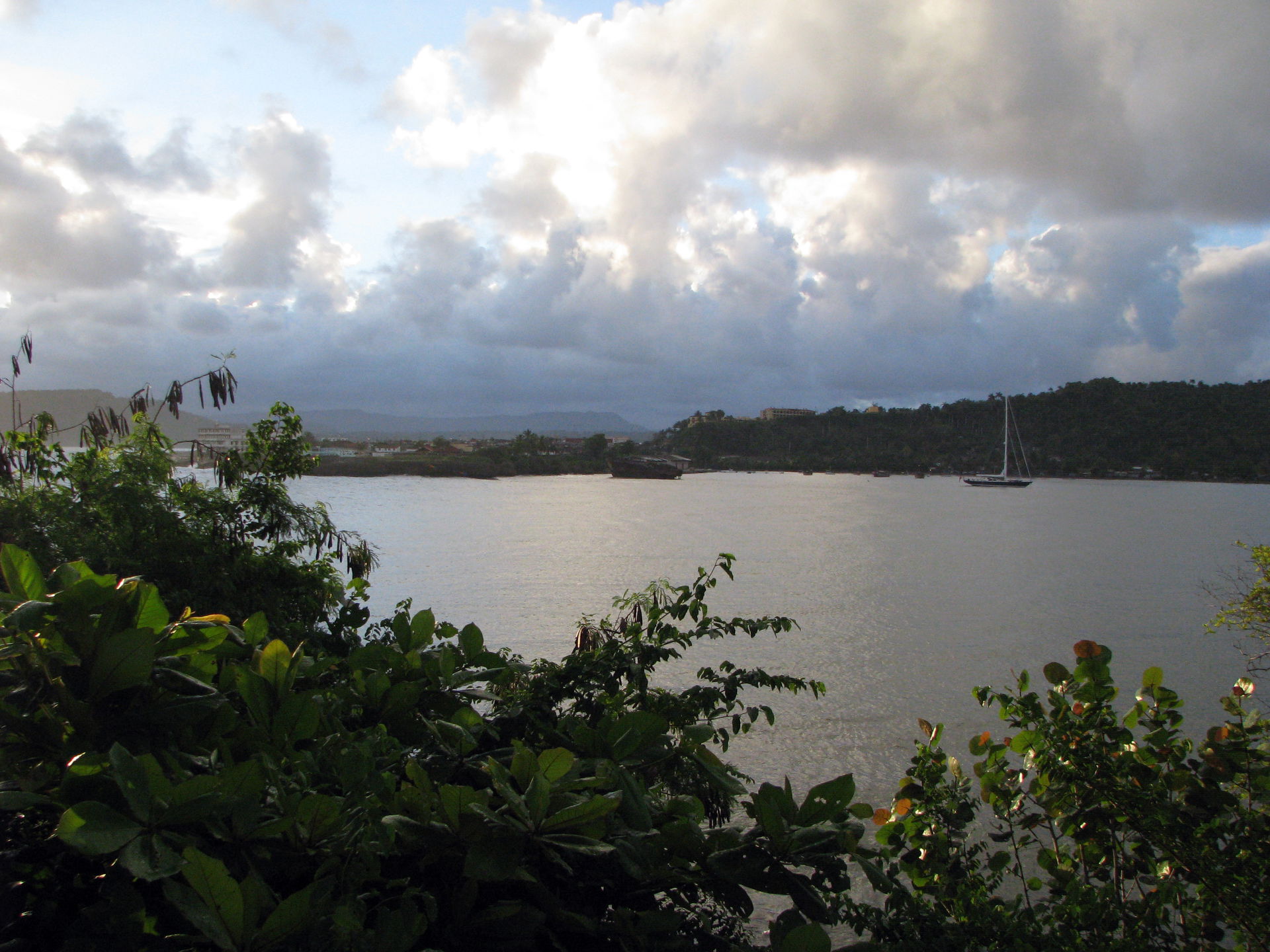 image montrant une photographie prise à Baracoa : la baie