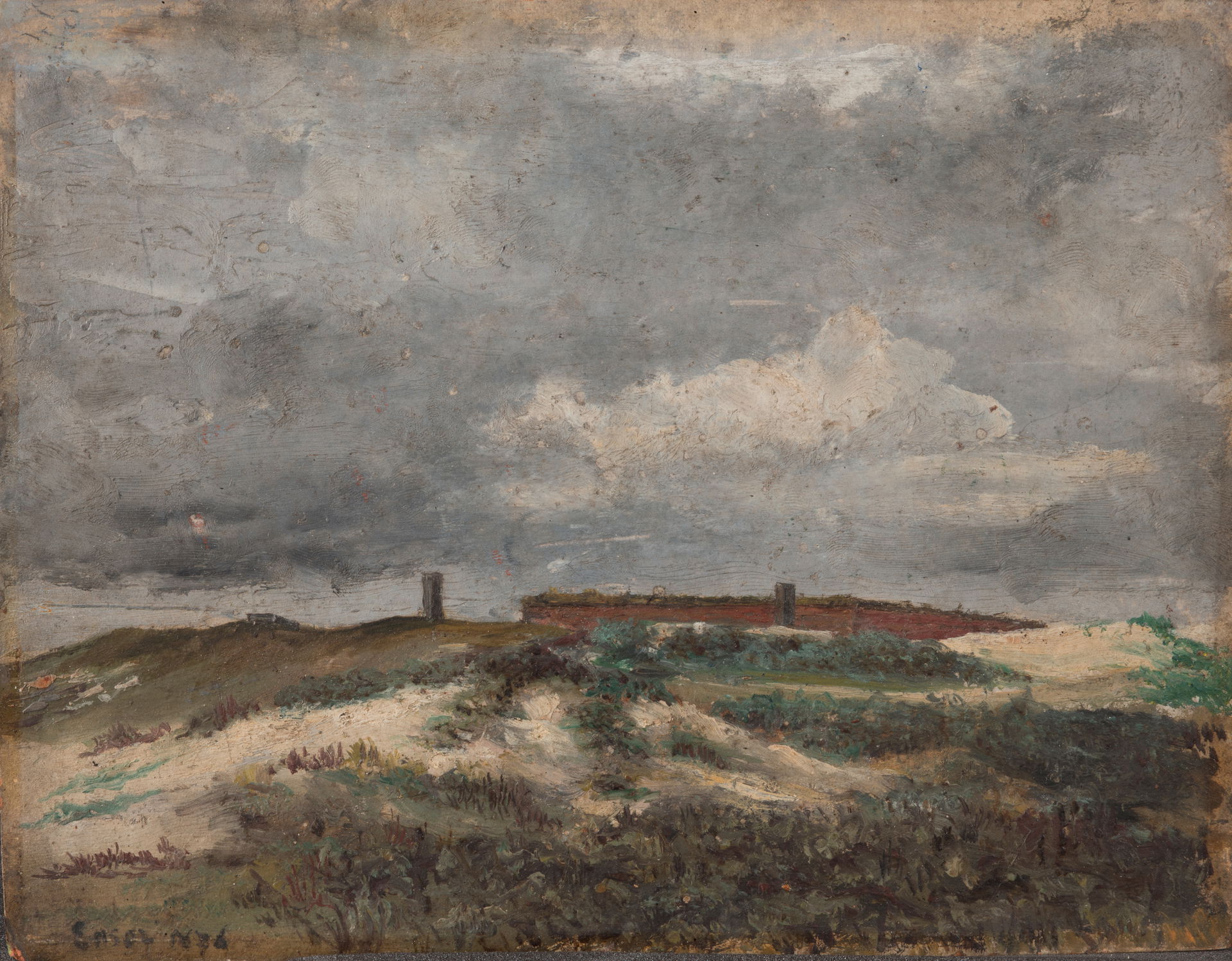 Fort Wellington,  James Ensor, collection: Mu.ZEE Oostende, SM0…