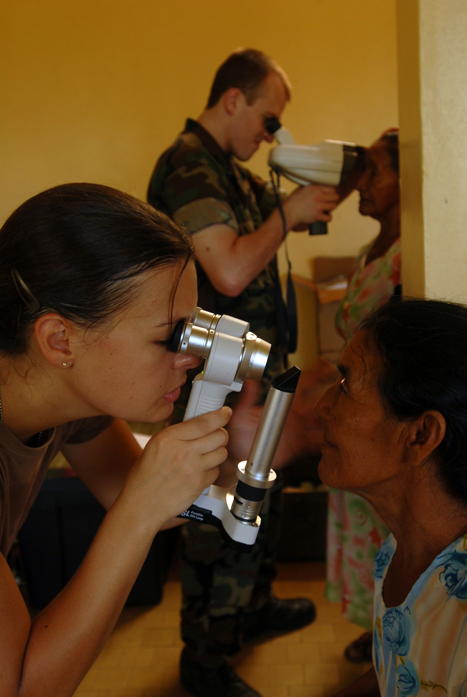 SANTA ROSA, Guyana (Nov. 11, 2008) Lt. Megan Rieman and Hospita…