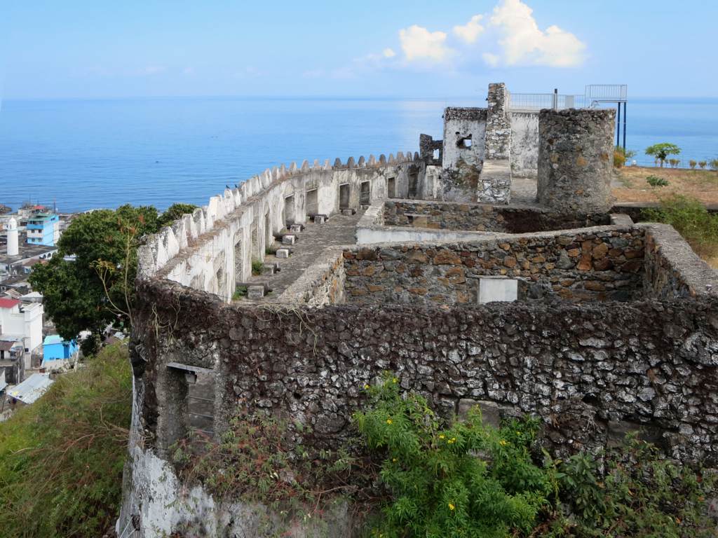 The Citadel of Mutsamudu on Anjouan Island, Comoros, was built …