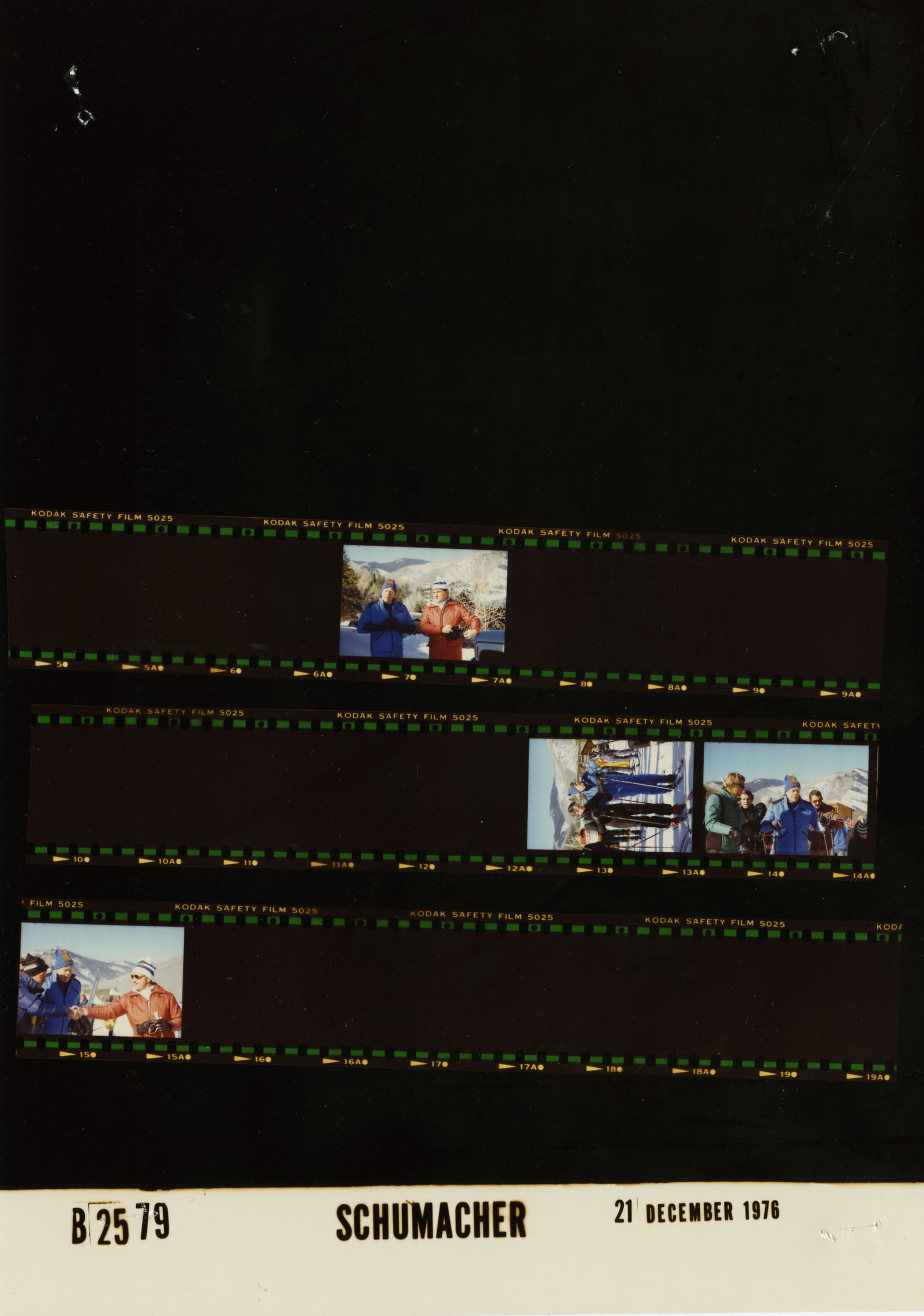 The photo contact sheet, identified as B2579 by the White House…