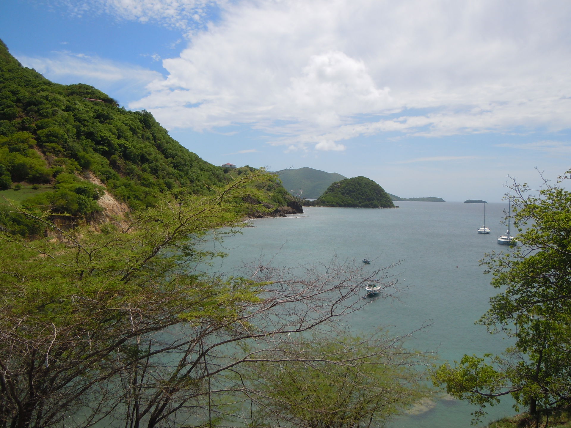 Anse Galet devant le Pain de Sucre, depuis la Batterie de la Tê…