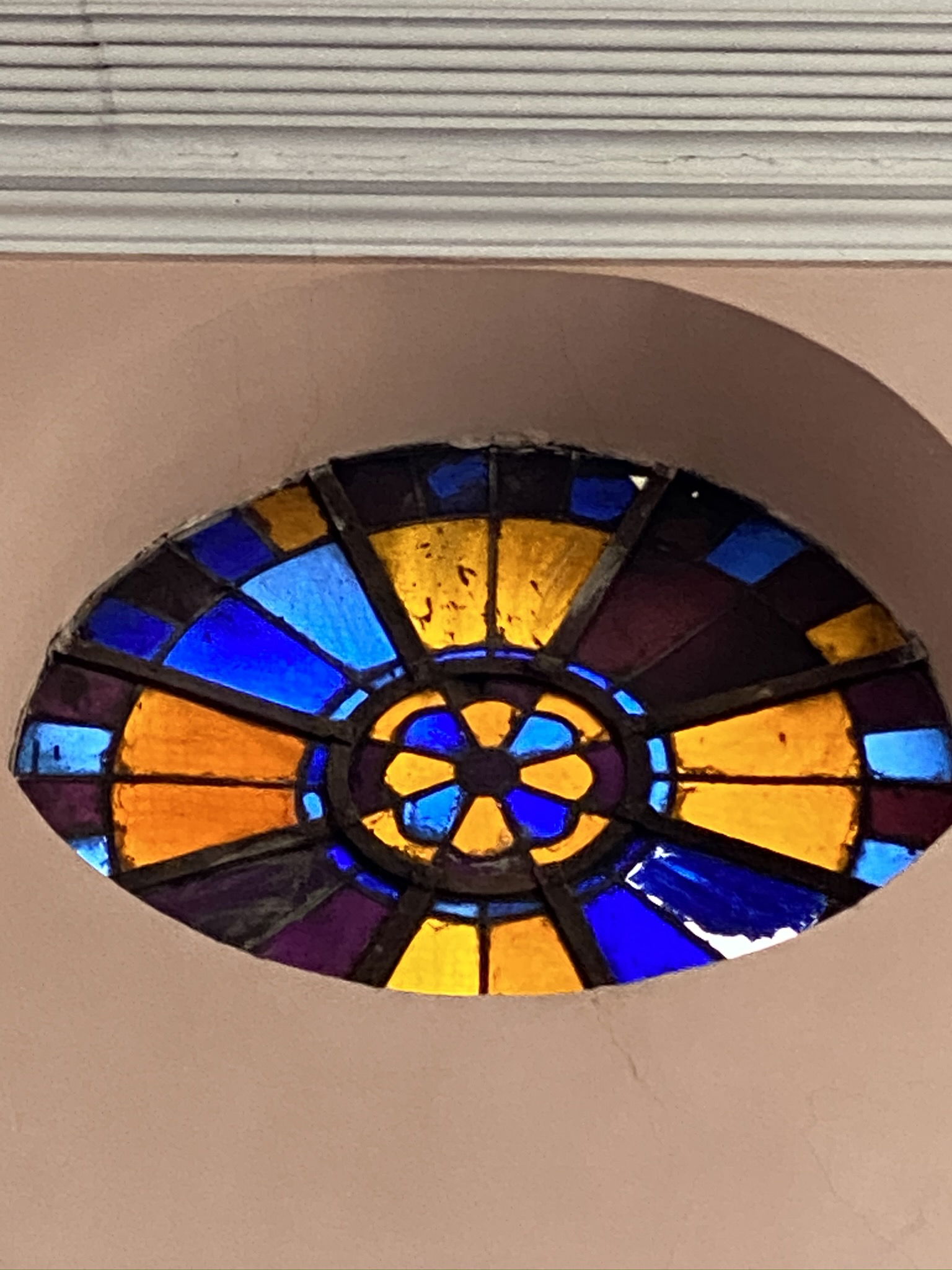 Stained glass - Synagogue of Cavaillon - Provence