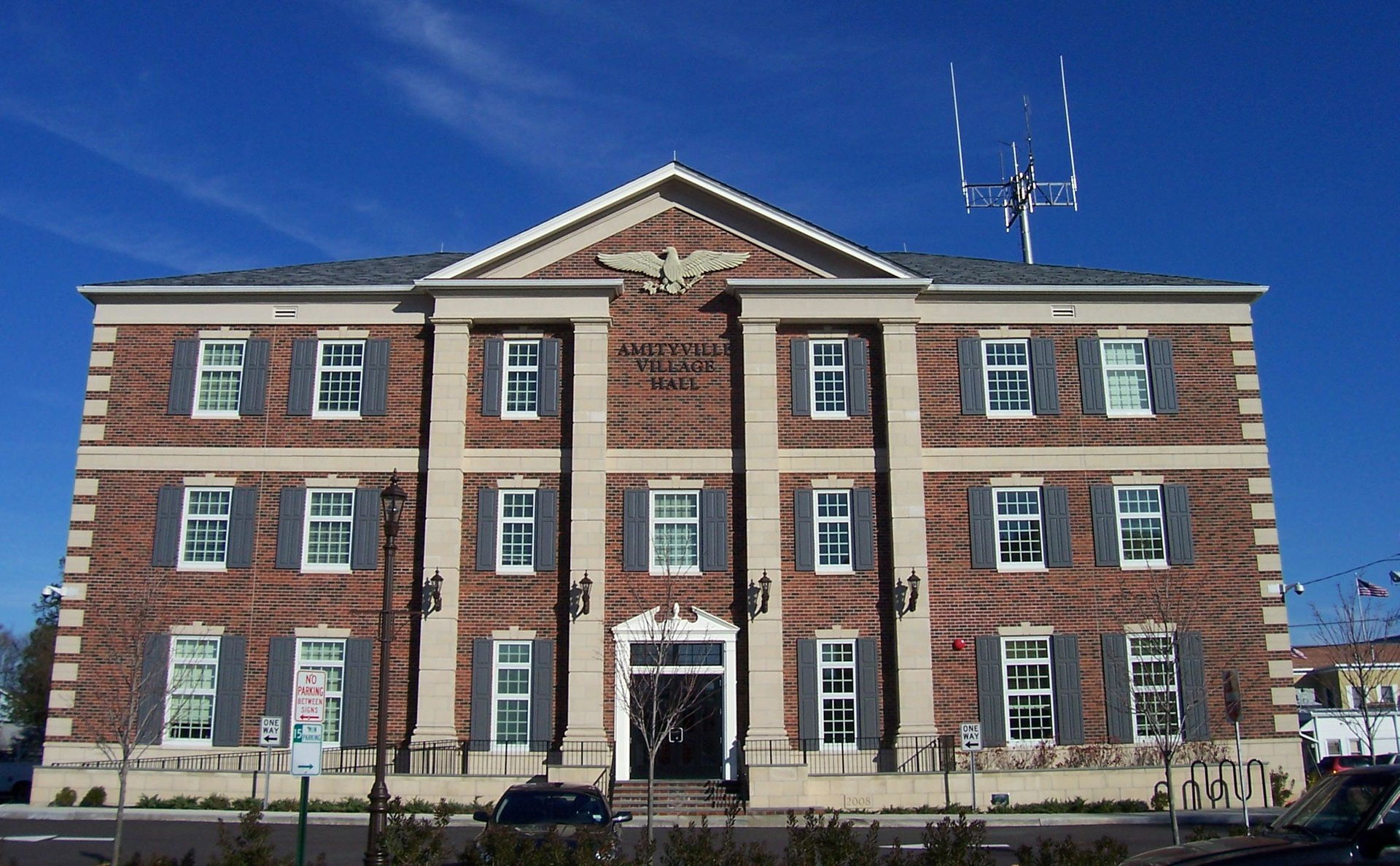 The new Amityville Village Hall, Amityville, New York, built in…