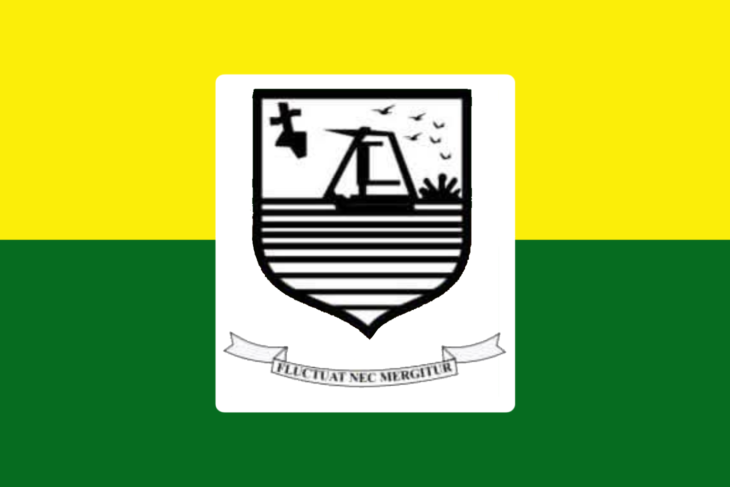 Flag of Gonaives, Haiti
