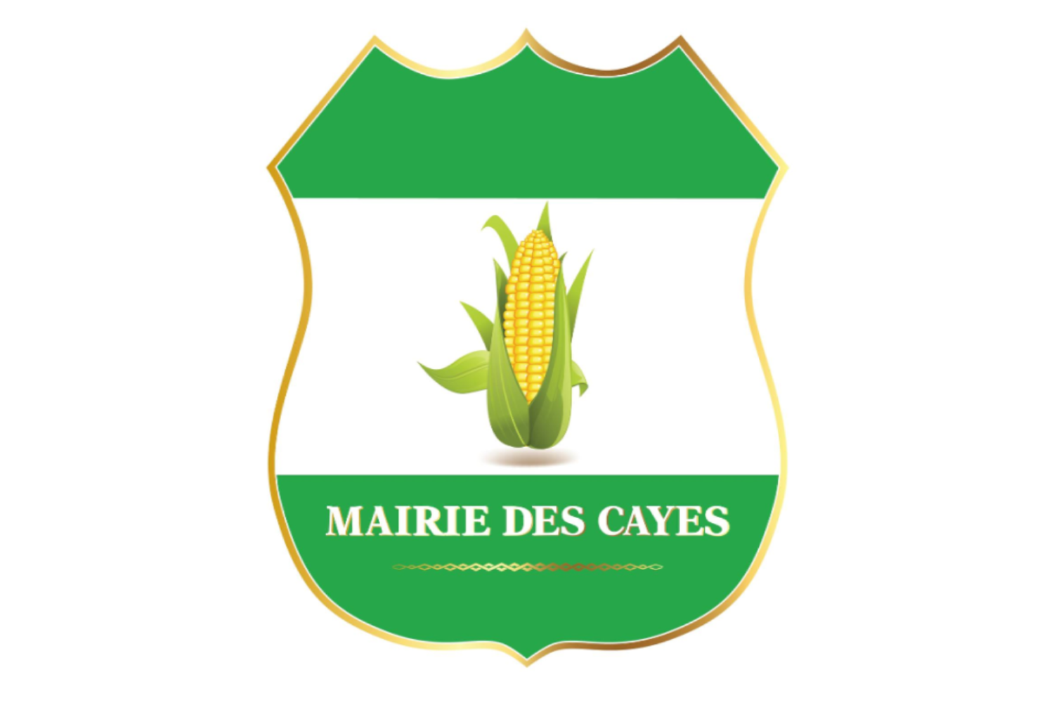 Flag of Les Cayes, Haiti