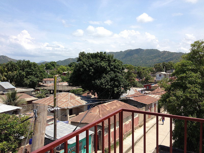 The town of Limonade, Haiti in April 2013