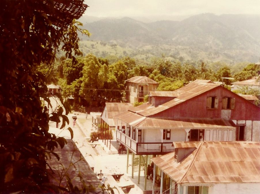 A view from Olivier Coquelin's hotel, Le Relais de L'Empereur i…