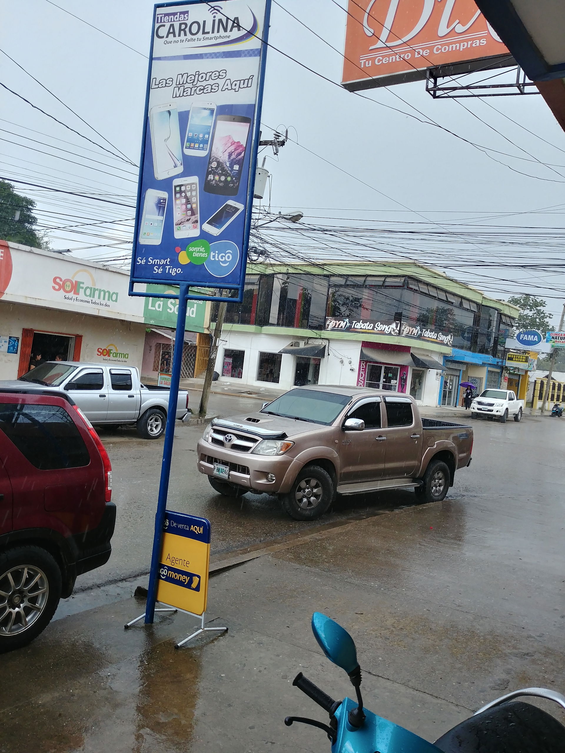 centro de tocoa día lluvioso