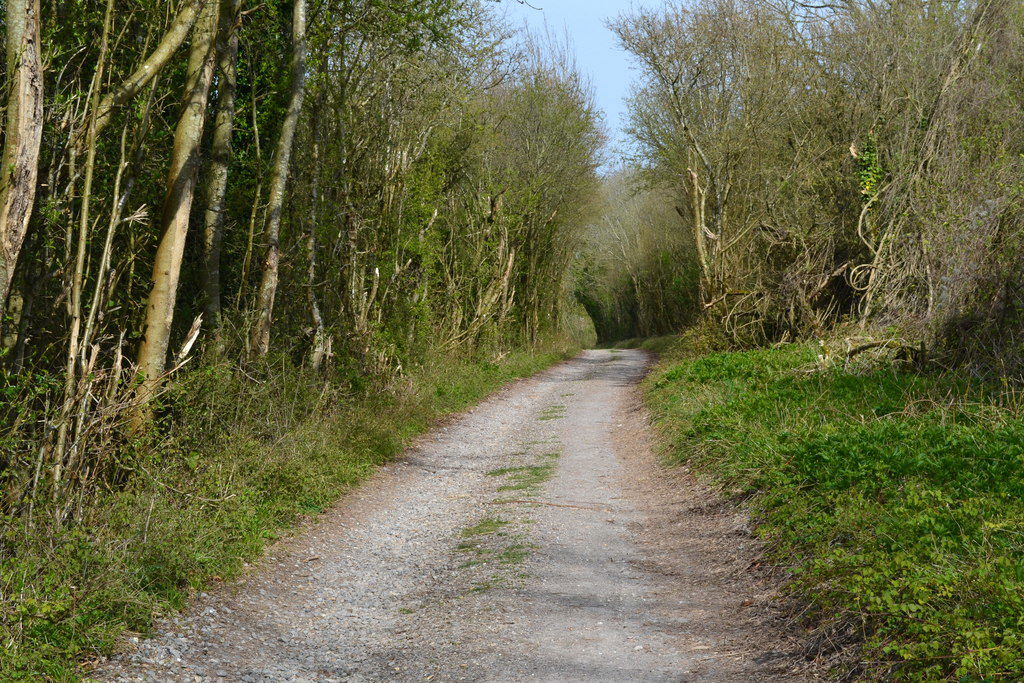 Clarendon Way uphill towards Clarendon Palace