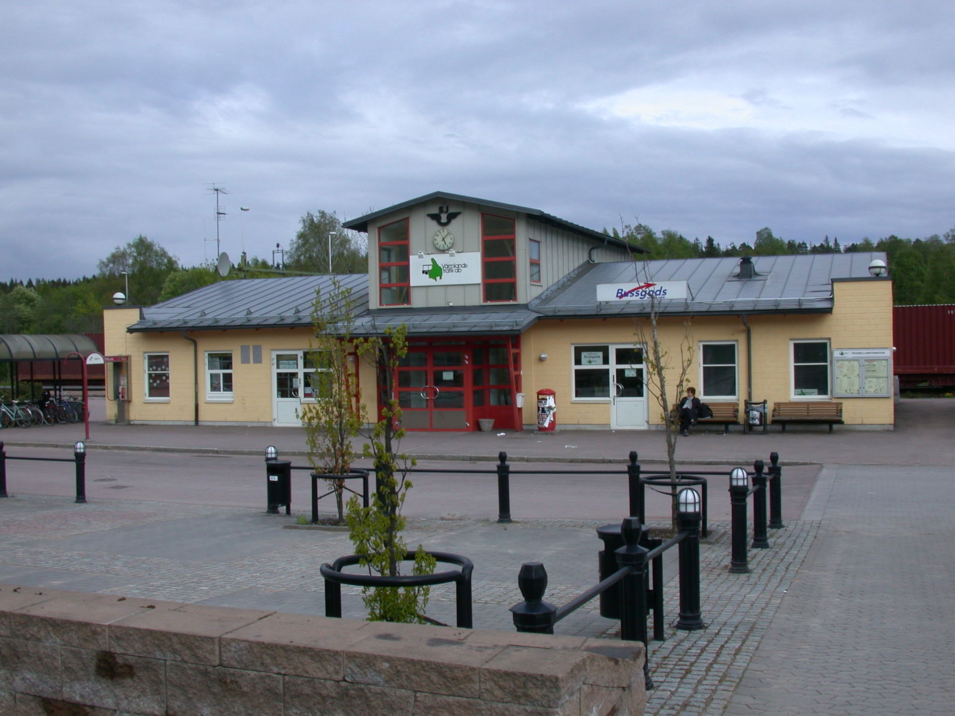 Grums railway station, Grums, Sweden. Photo by Riggwelter, May …