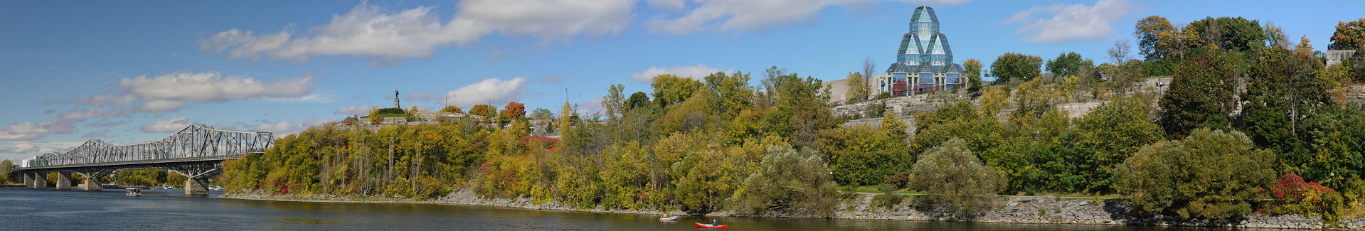 Nepean Point and Major's Hill Park.