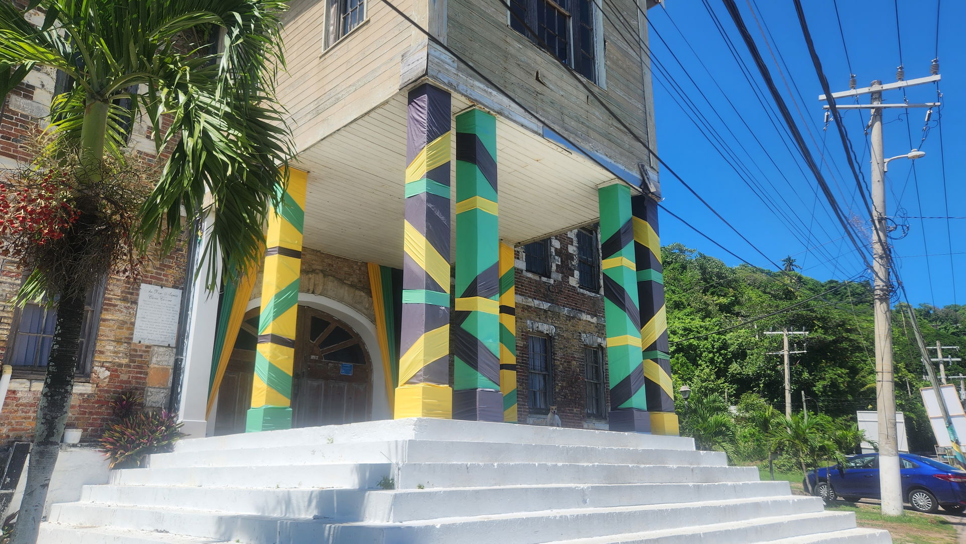 Port Maria Court House, landmarked building in Port Maria, now …