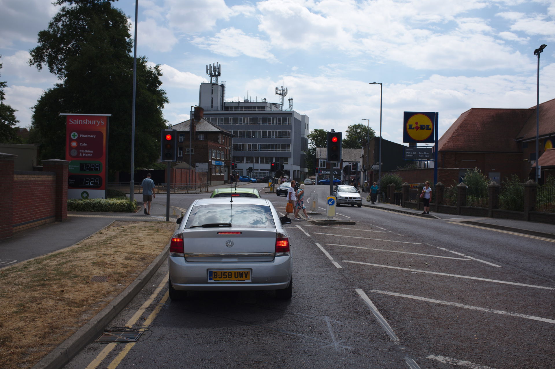 Traffic in Spalding