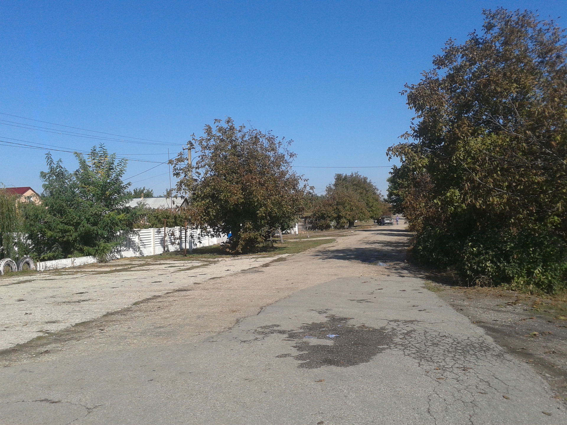 Village Znamenka, Krasnogvardeysky region, Crimea.