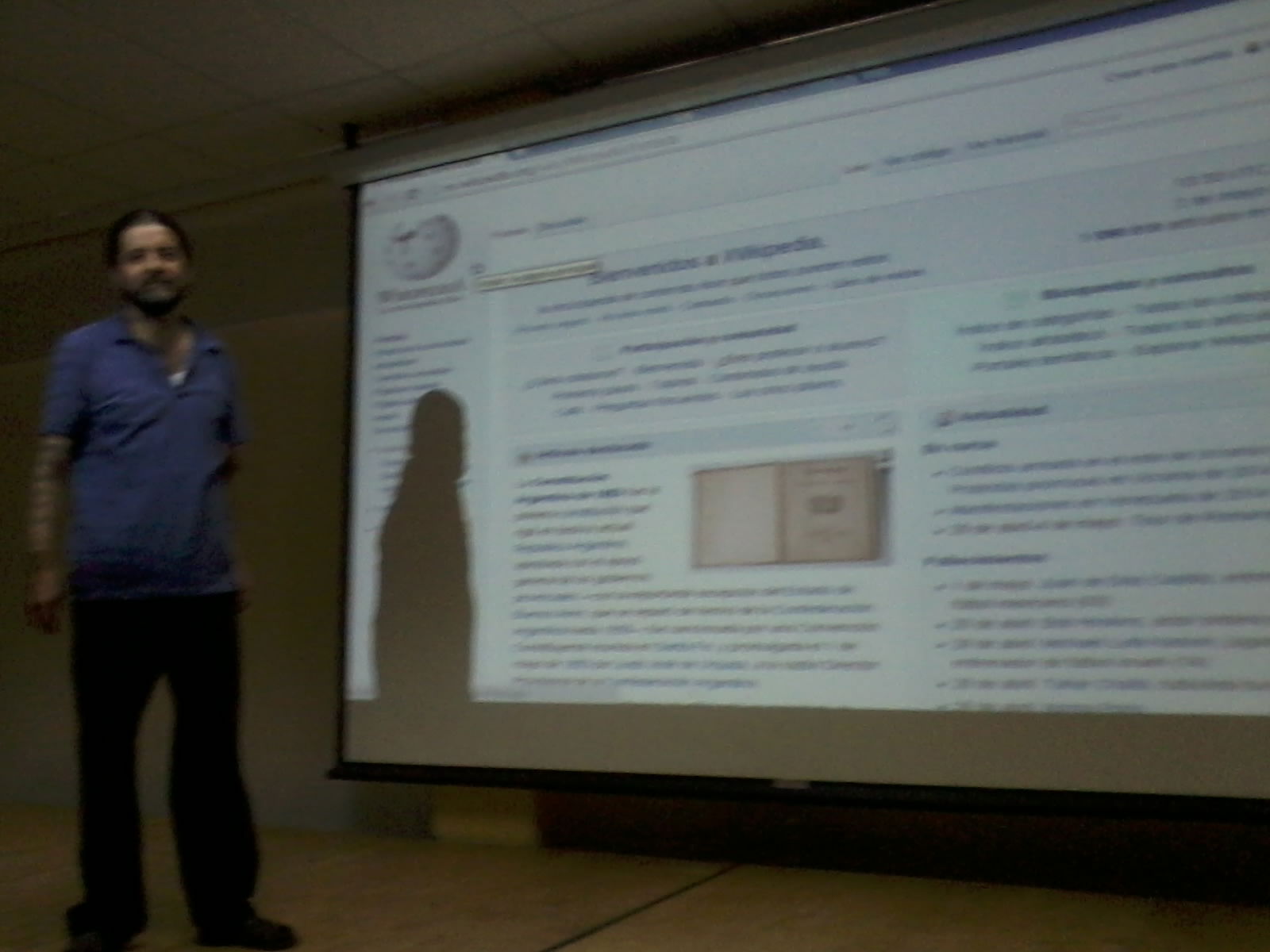 Plática sobre Wikipedia para alumnos de secundarias autogestiva…