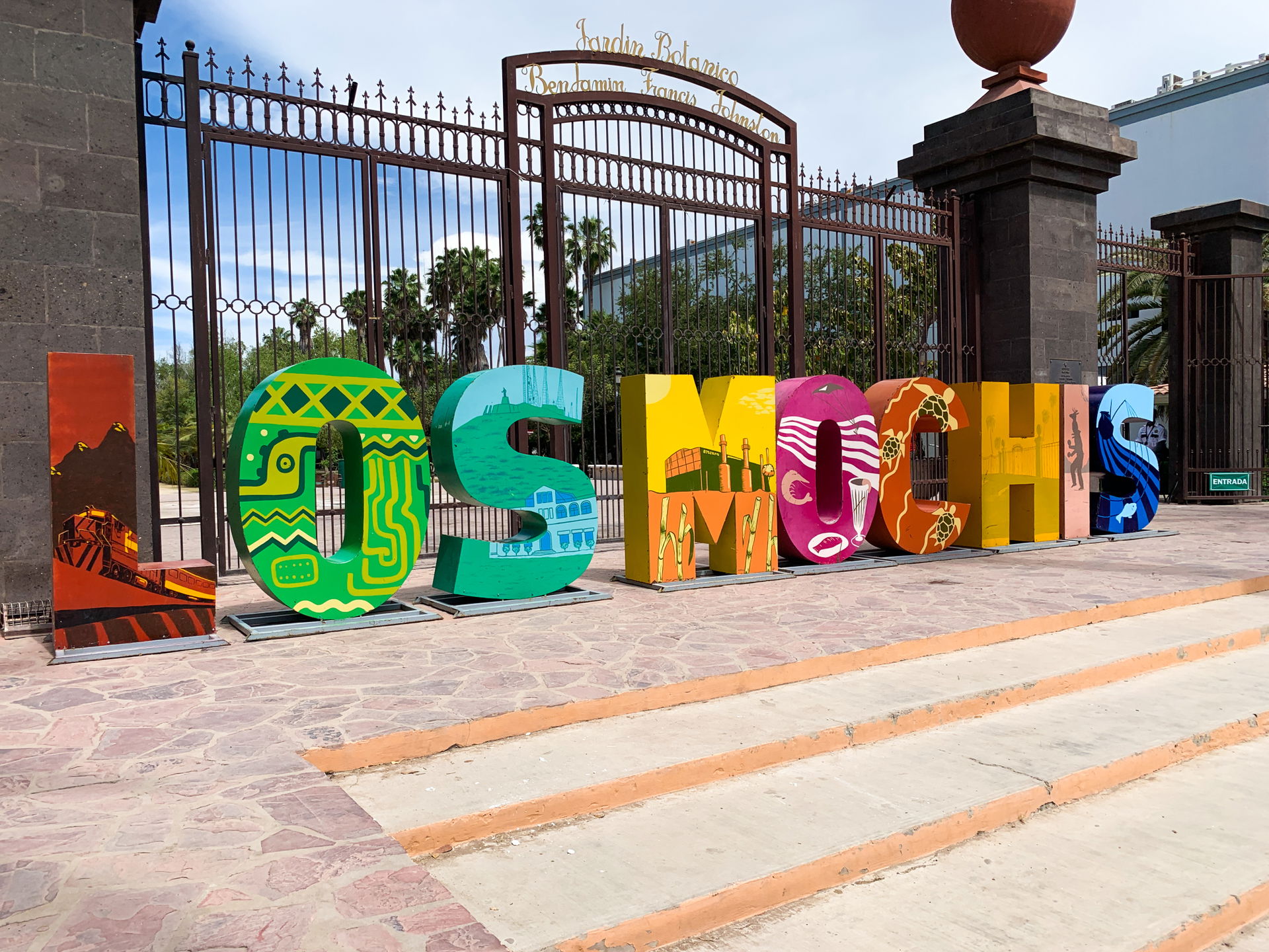 Letras monumentales de Los Mochis, Ahome, Sinaloa.