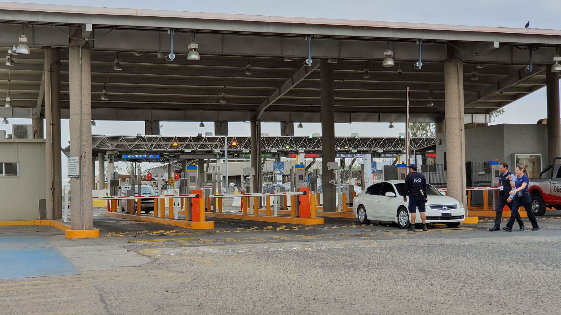Garita/Aduana Internacional entre Arizona y México en San Luis …