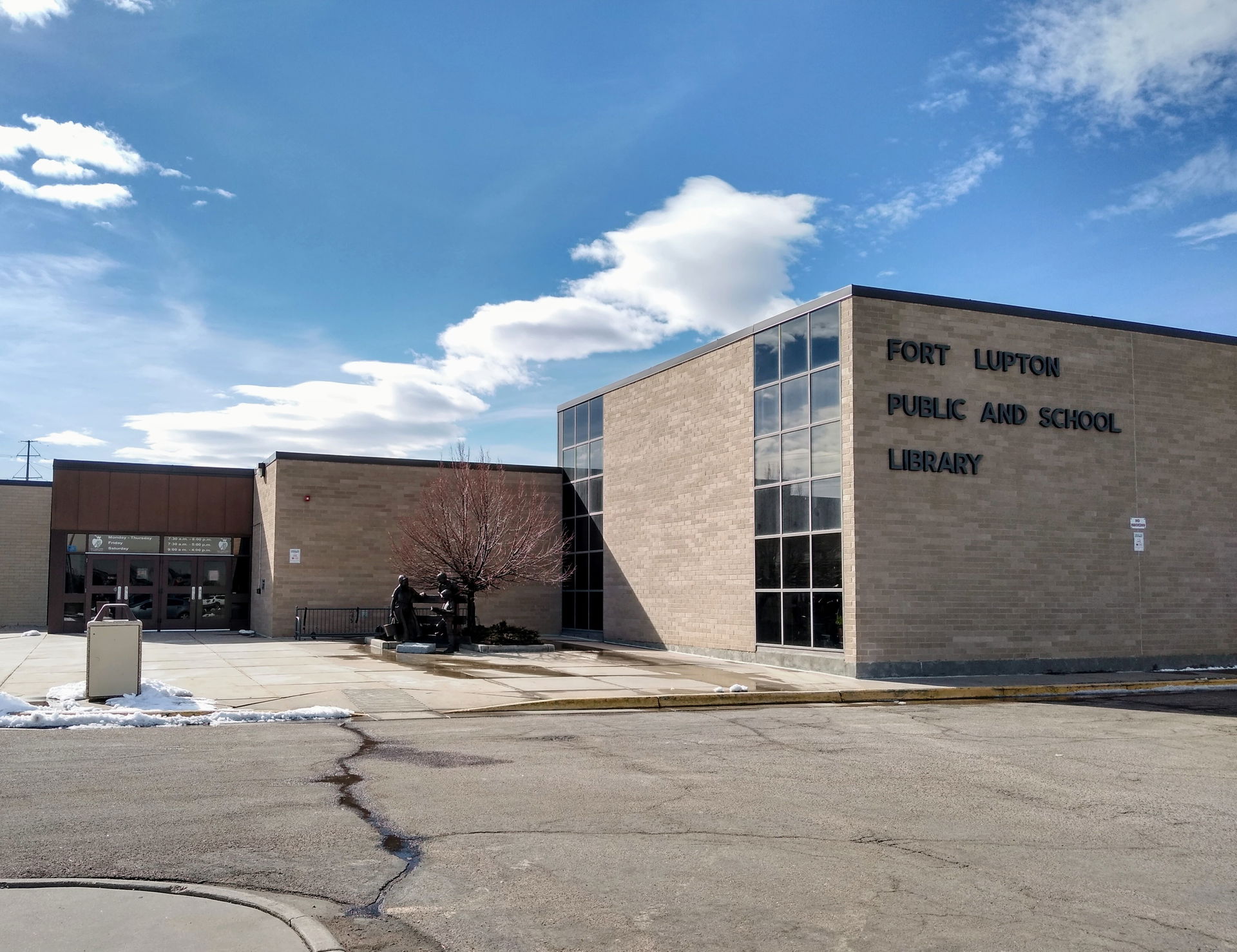 Part of the High Plains Library District, this location functio…