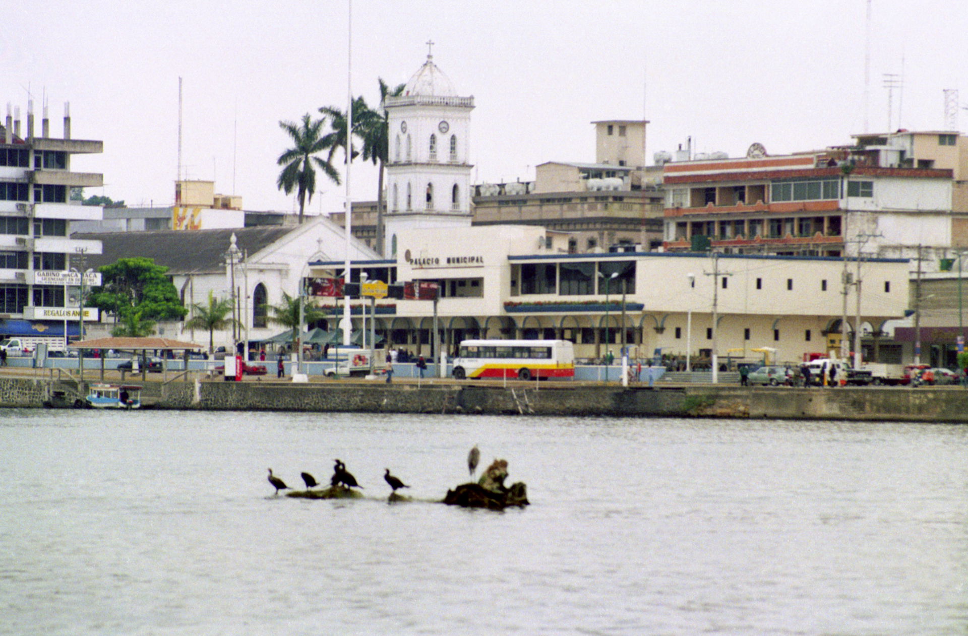 Tuxpan from the river, Veracruz state, Mexico