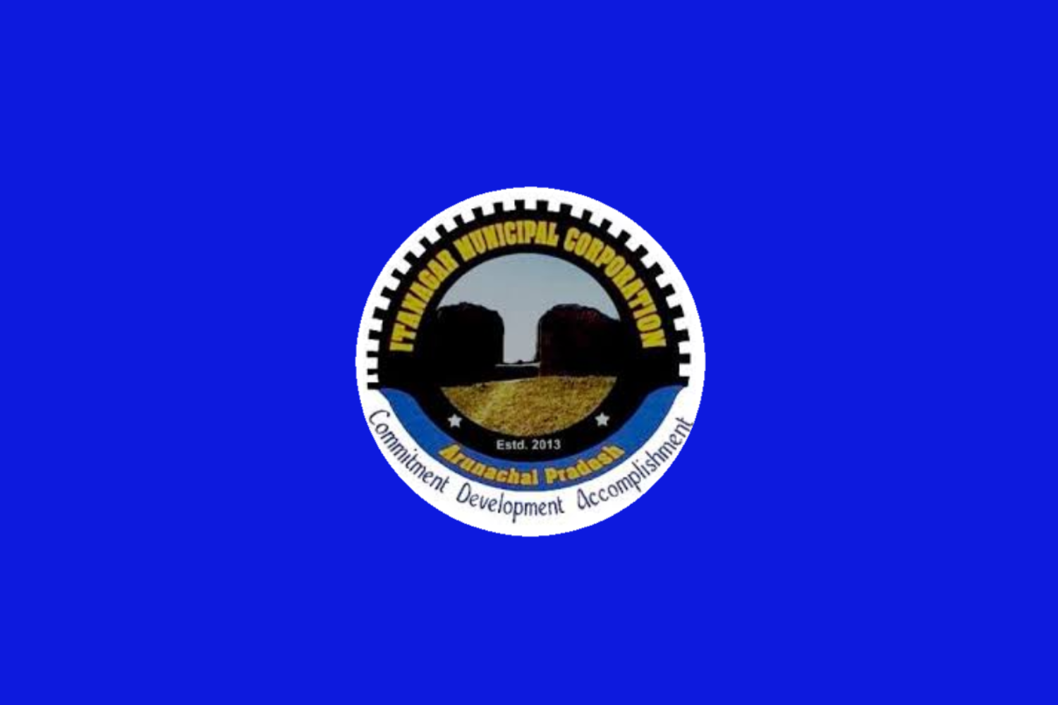 Flag of Itanagar Municipal Corporation, India