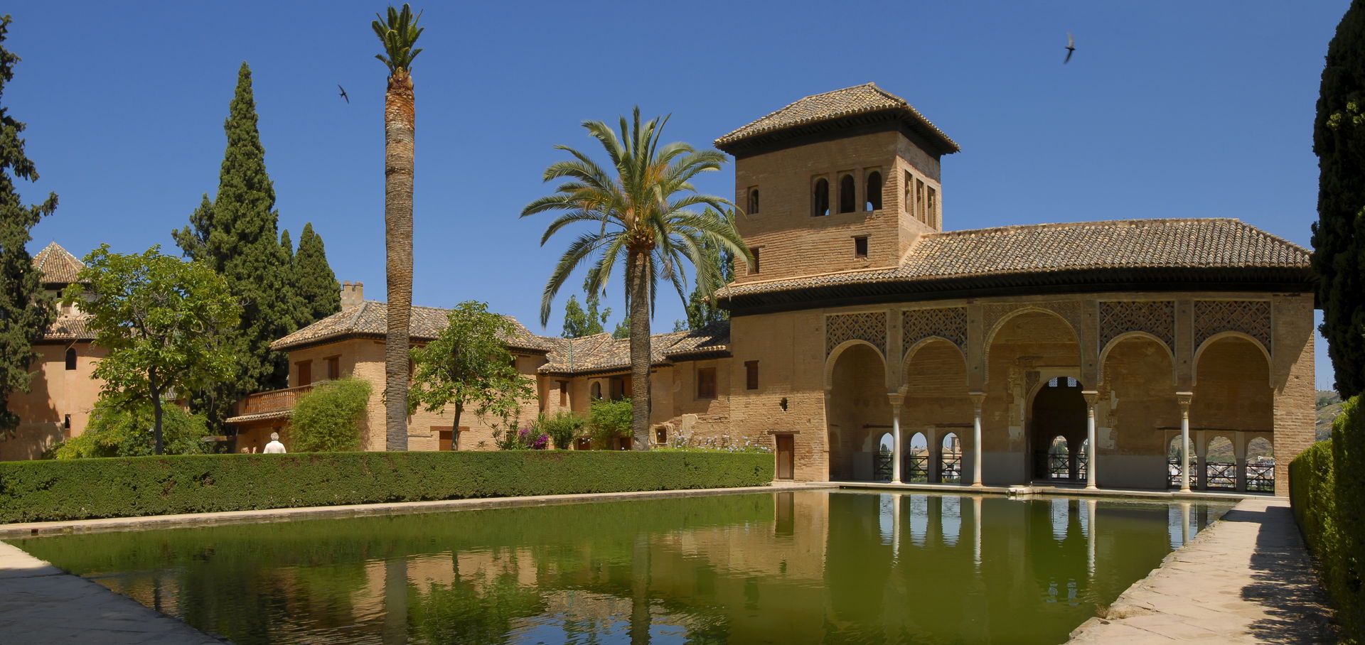 El Partal in Alhambra palace in Granada