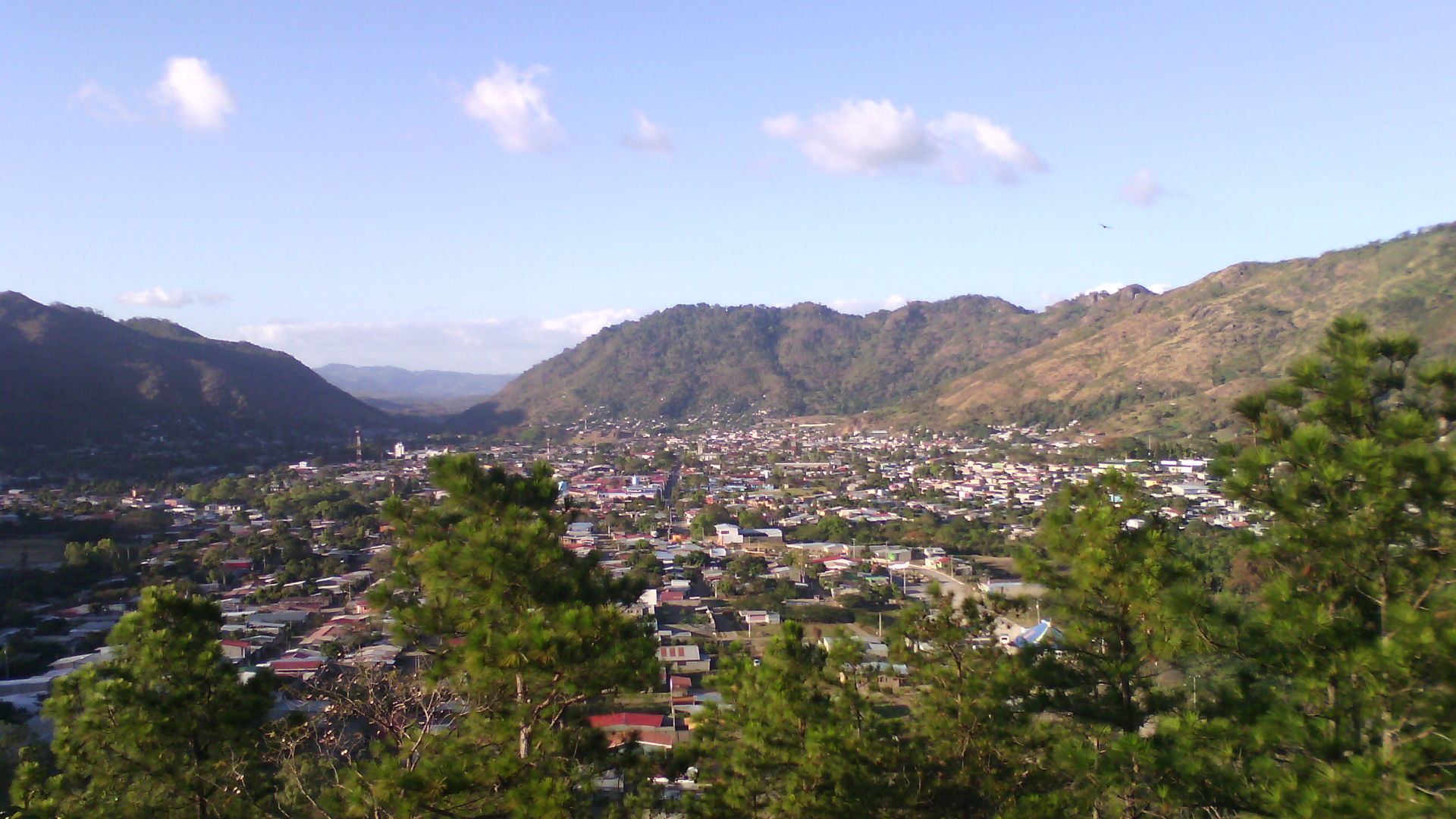 Jinotega desde el Cerro Cubulcán