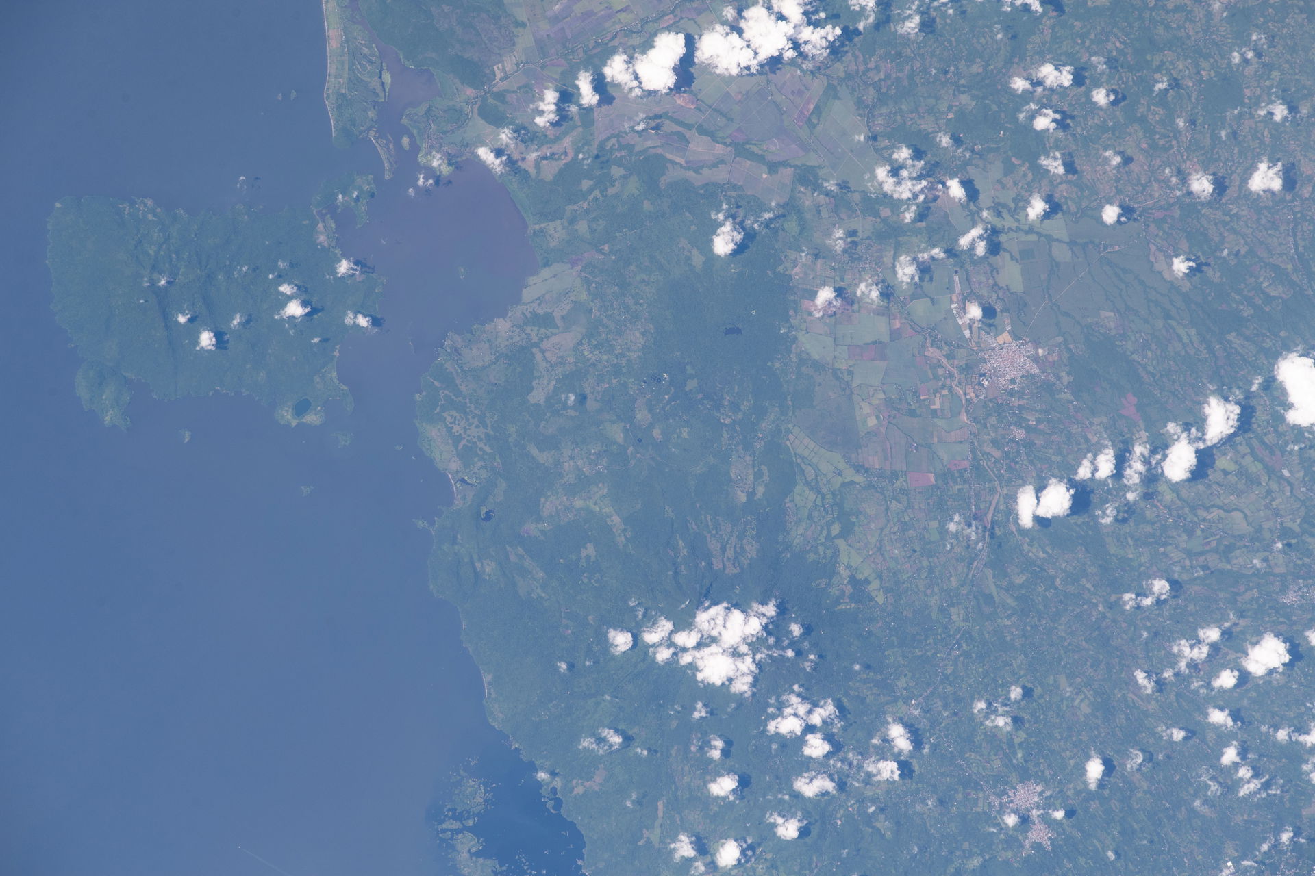 View of Nicaragua taken during ISS Expedition 60.
