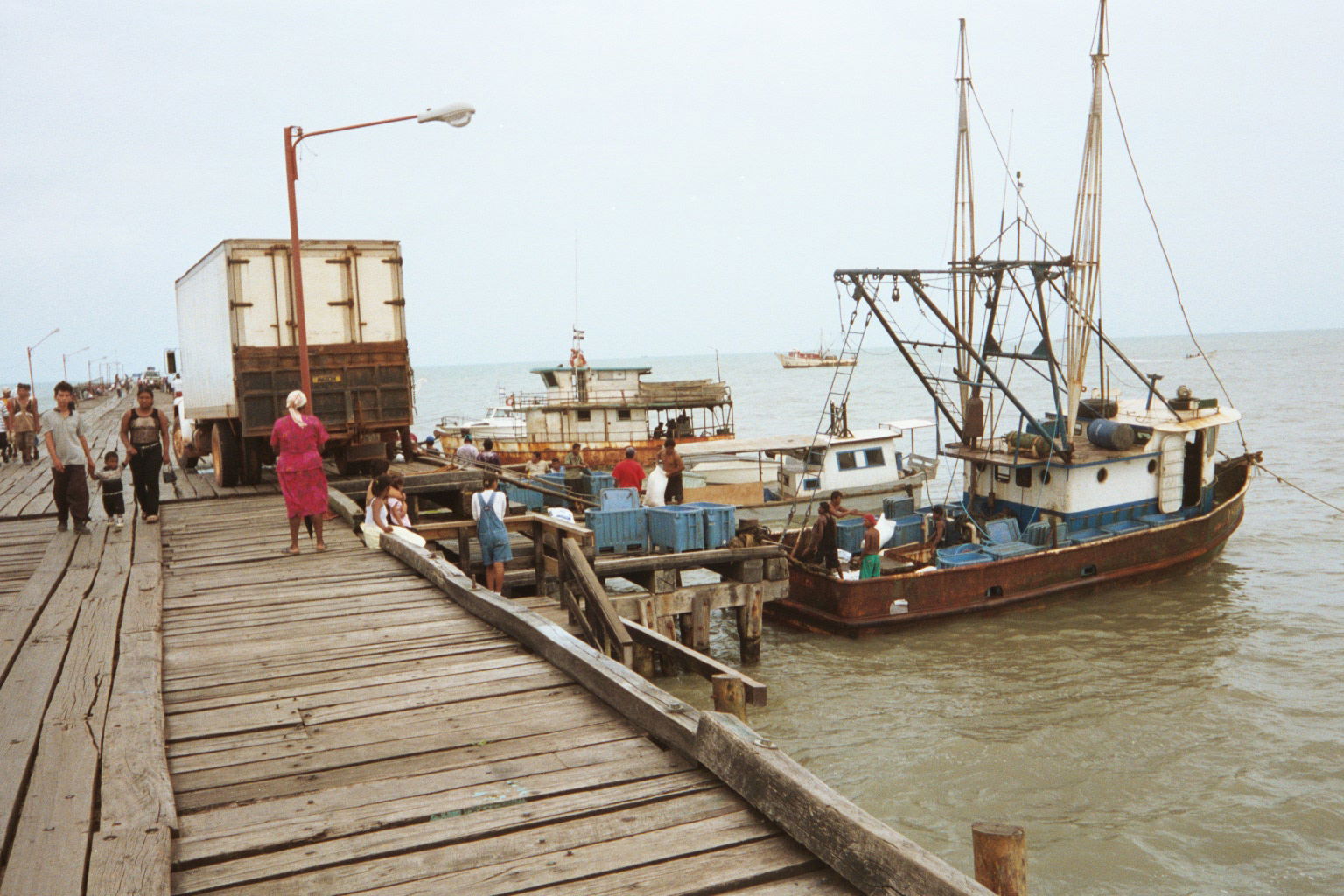 A pier in Puerto Cabezas, a Nicaraguan port city on the Atlanti…