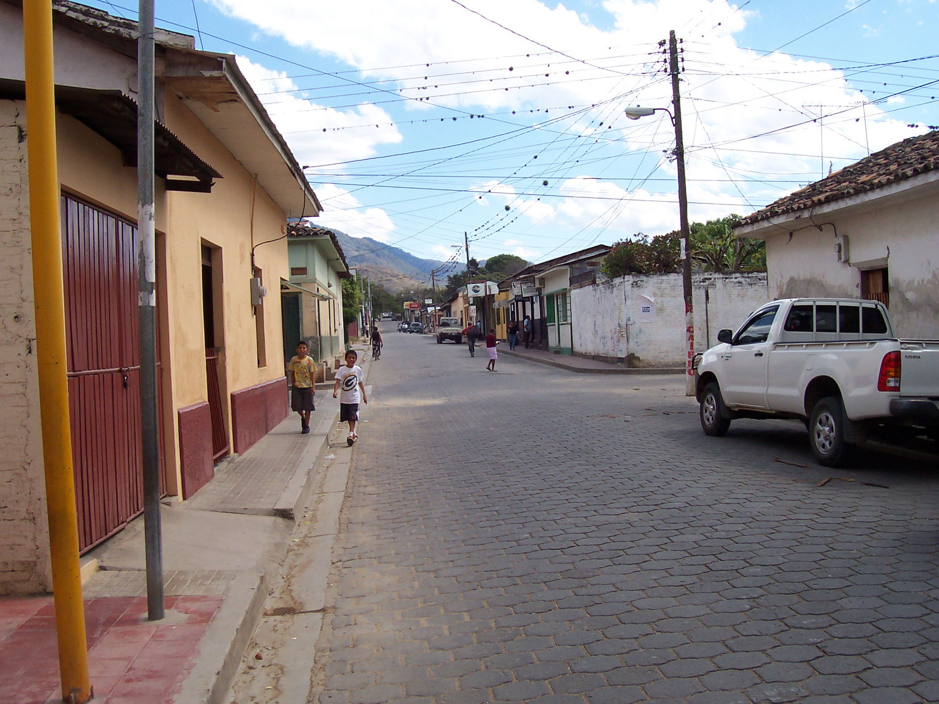 Street in Somoto, Nicaragua