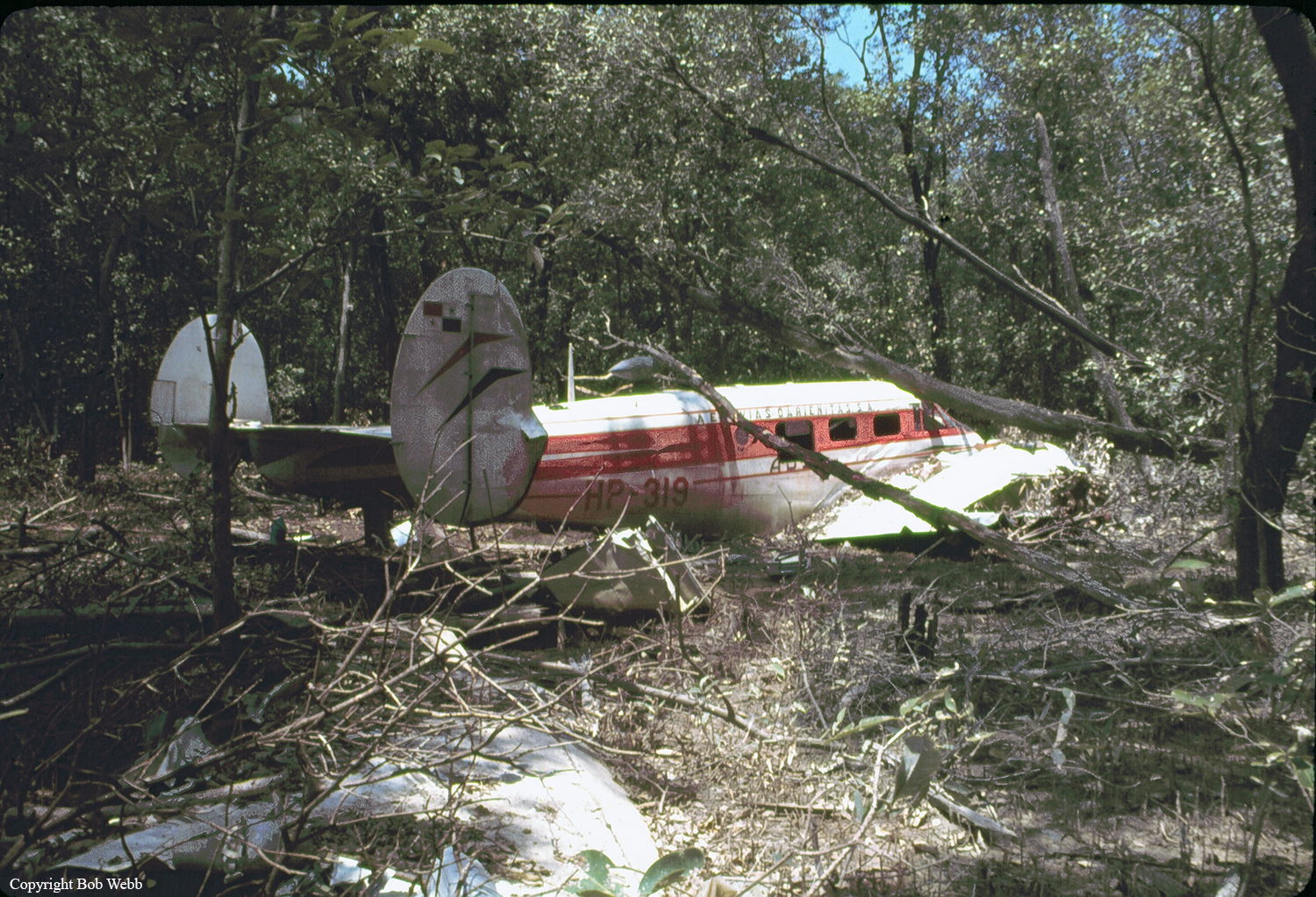 Aerovias Darienitas Beech 18 crash Chepo, Panama 1967