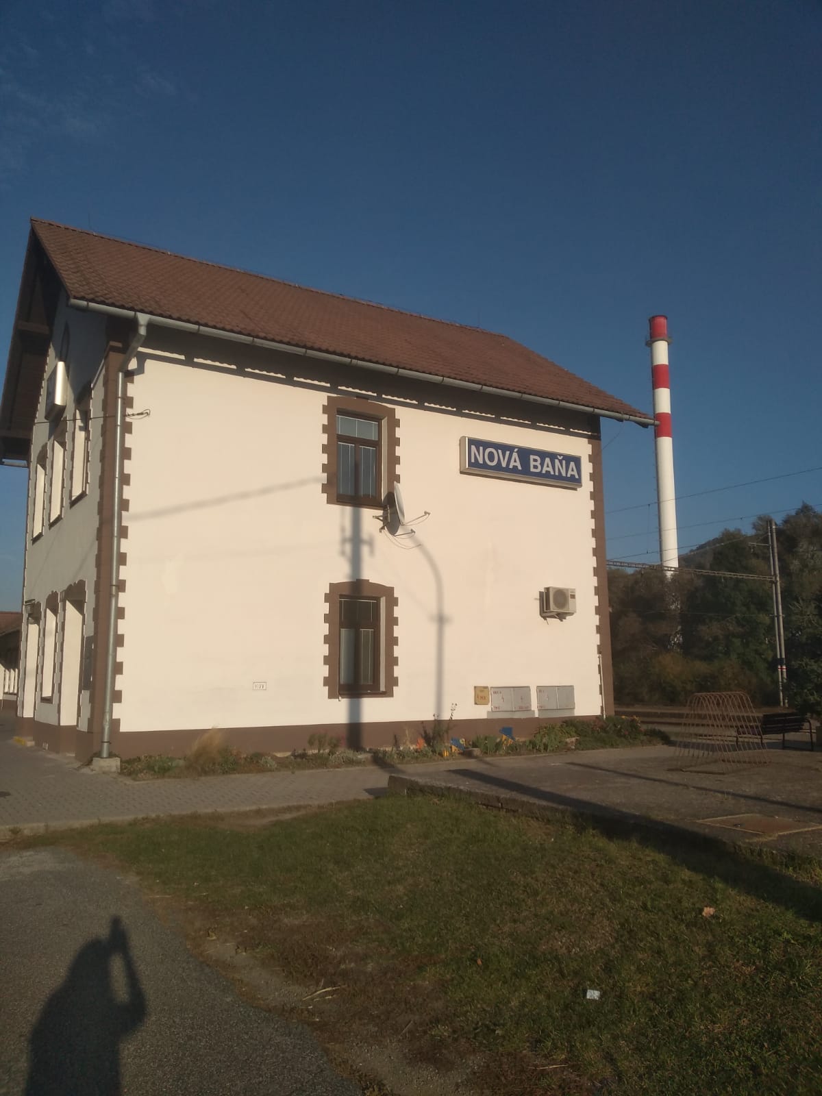 the railway station in Slovakia