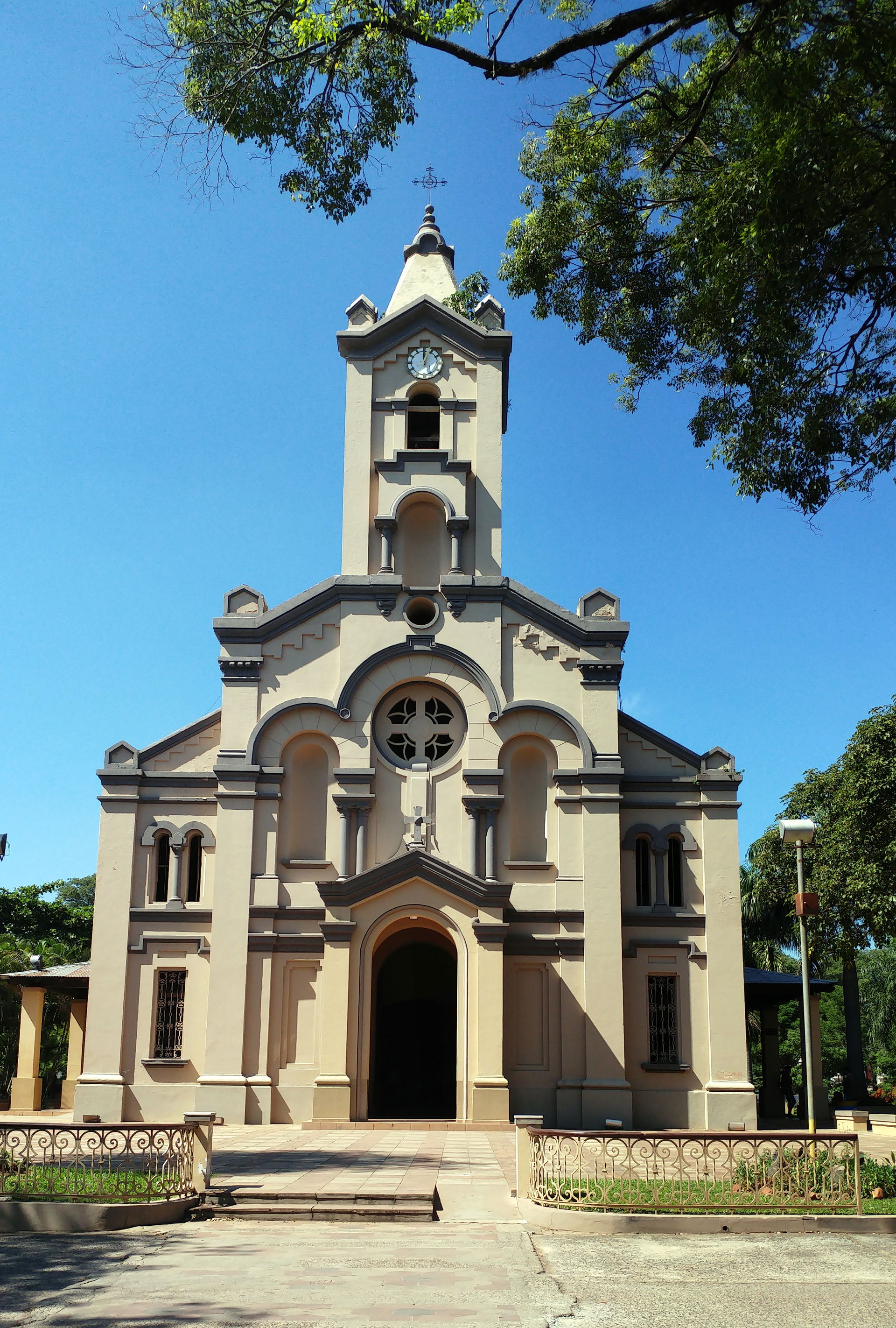 Main church in Luque, Paraguay