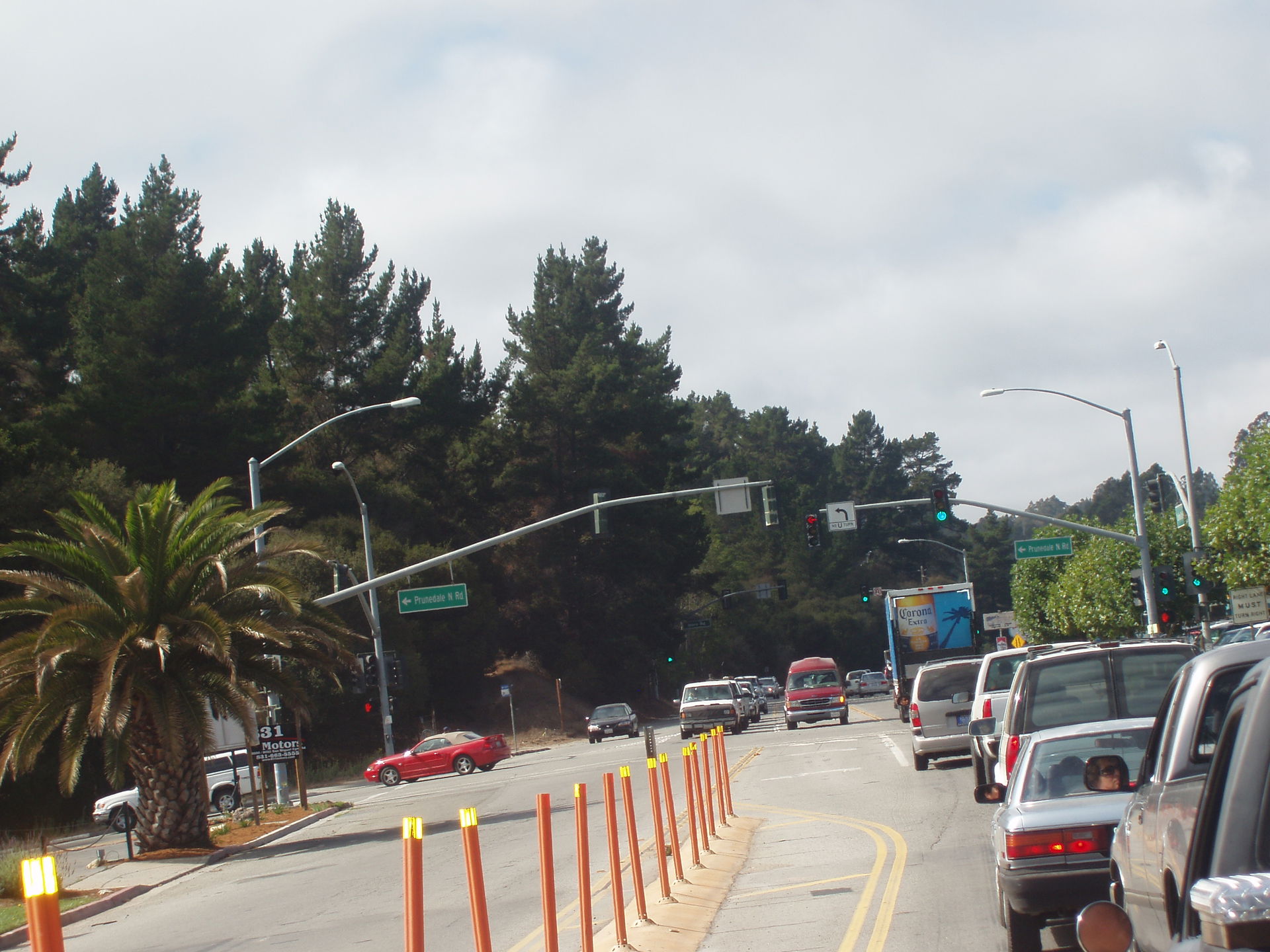 San Miguel Canyon Prunedale North intersection in Prunedale, Ca…