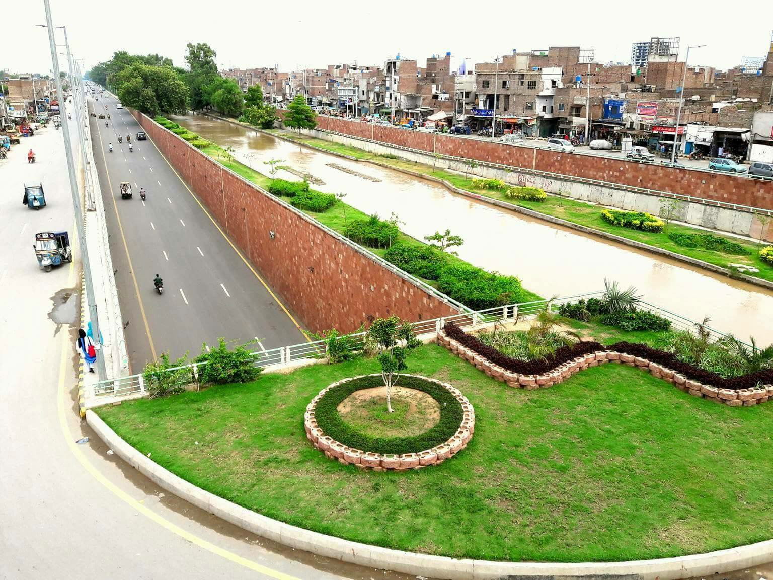This is a photo of a monument in Pakistan identified as the