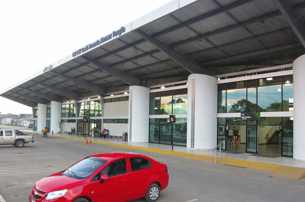 An external view of Pucallpa Airport