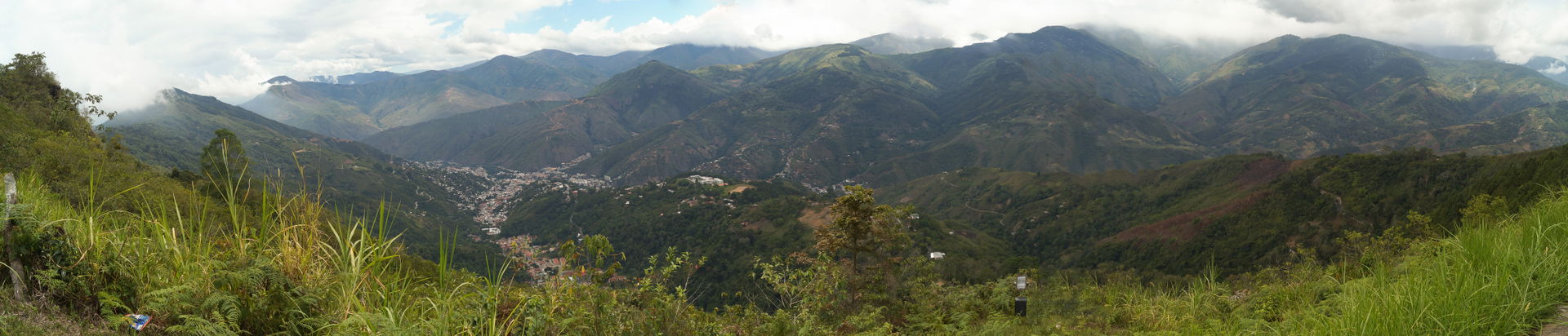 Panoramic view of the city of Trujillo from the monument of Our…