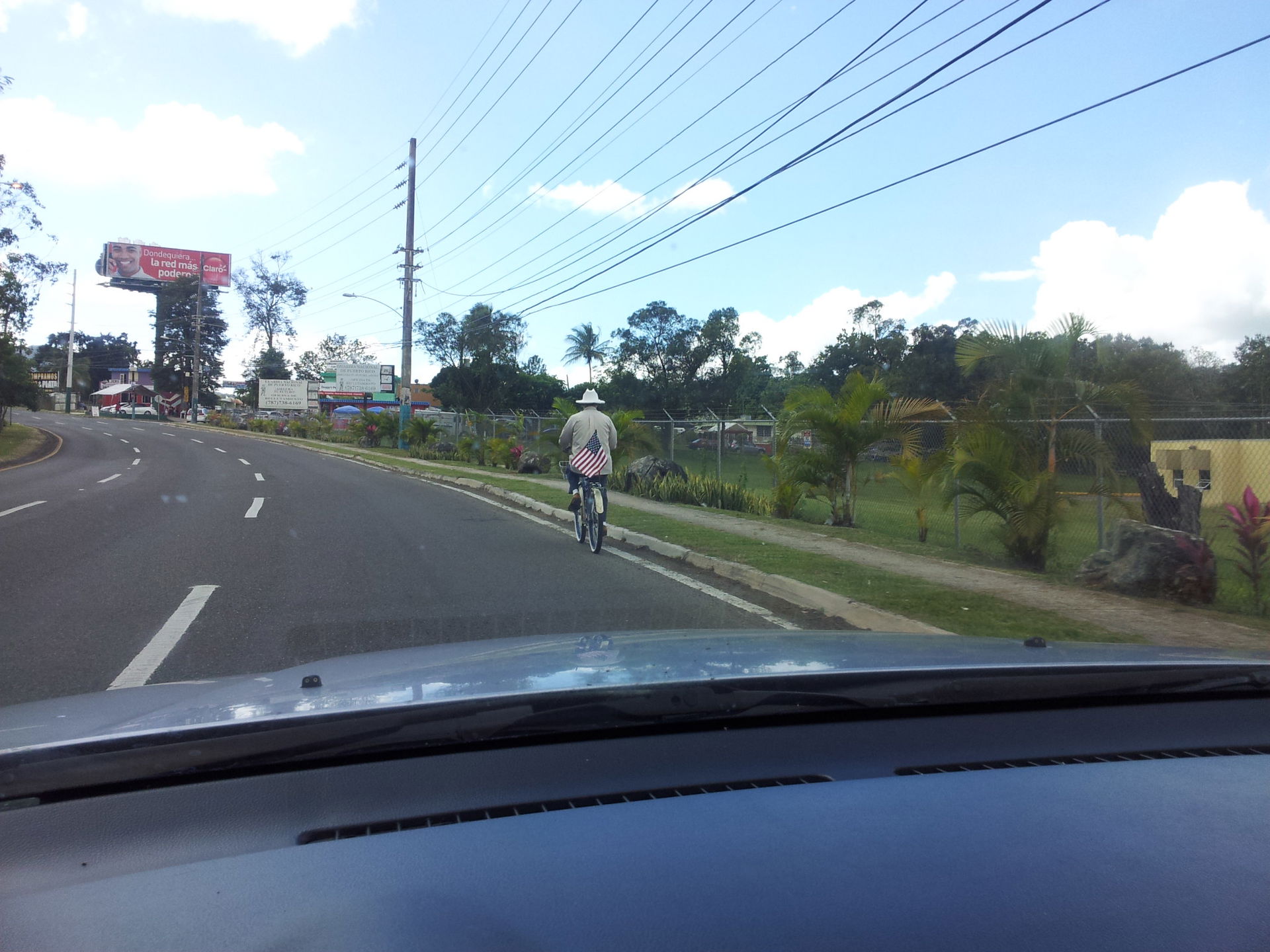 An easy rider in my hometown Cayey, Puerto Rico.