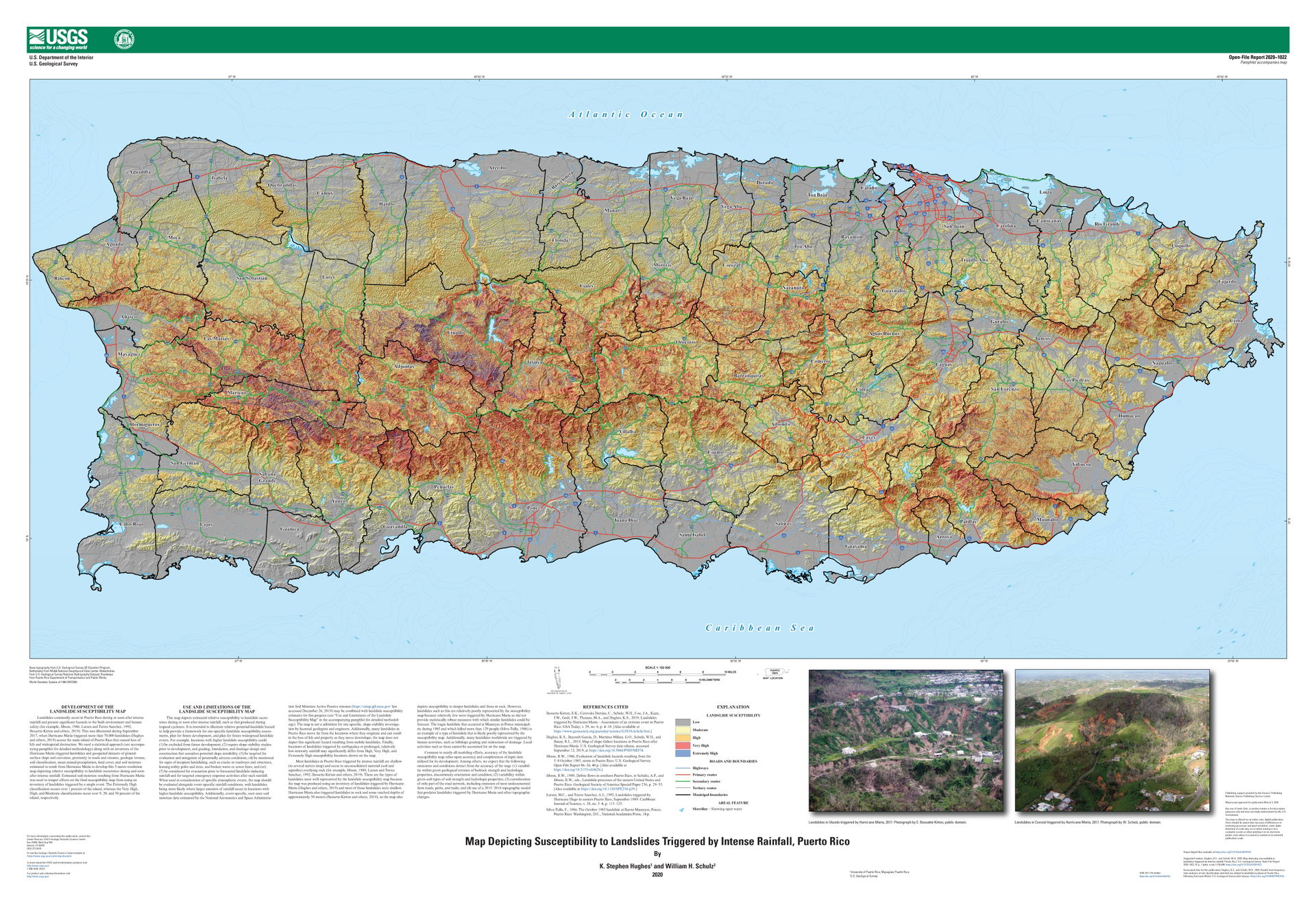 "Hurricane Maria triggered over 70,000 landslides across Puerto…