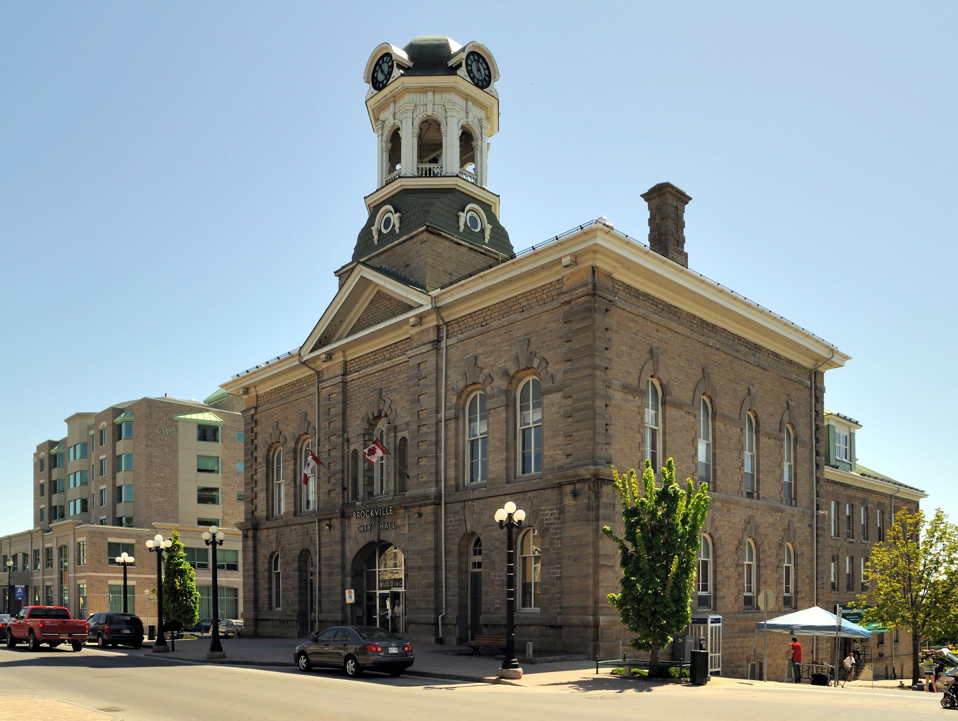 Brockville: Town hall, built in 1862-64 as a concert hall