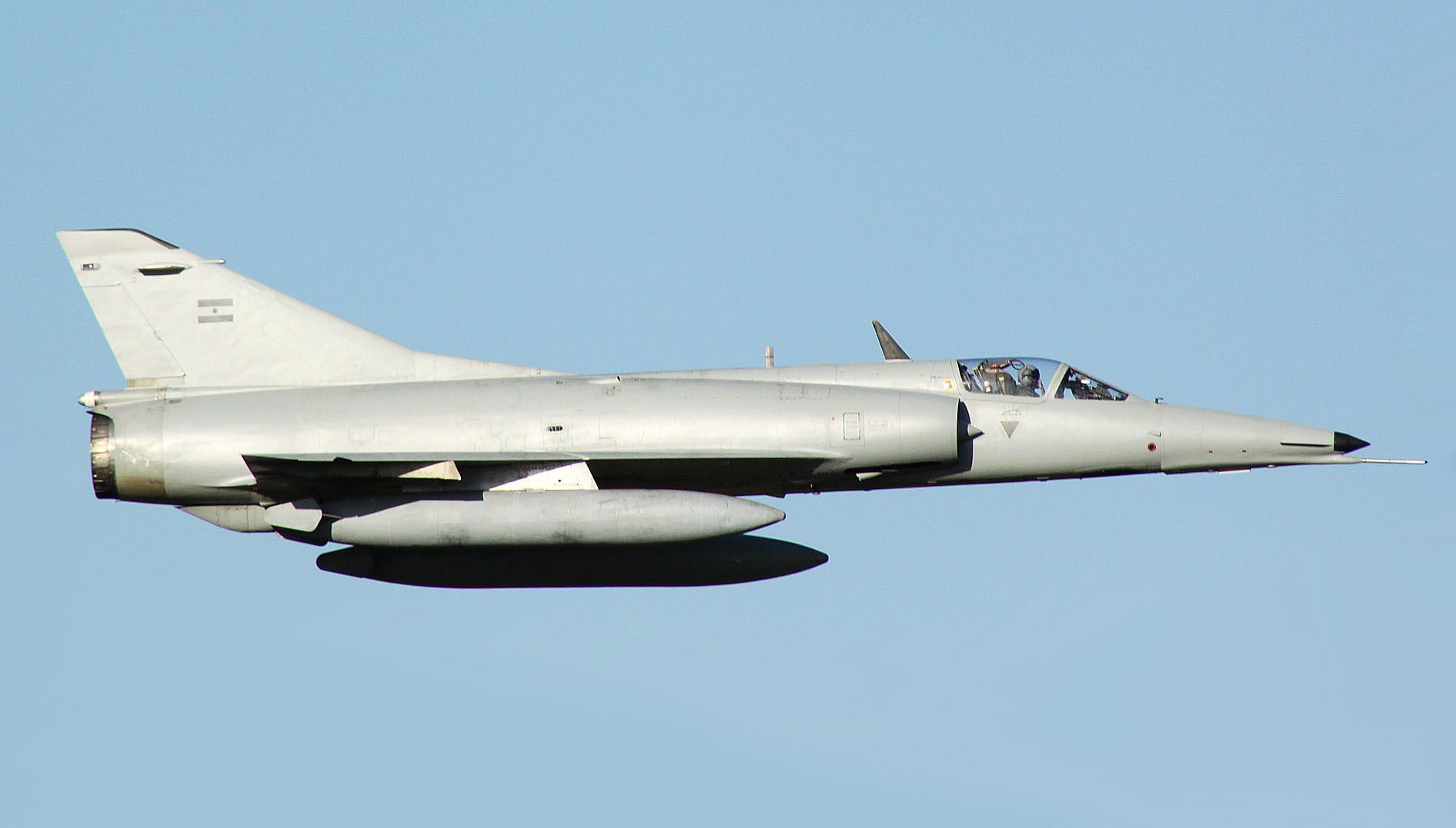 Argentine Air Force IAI Finger during Air Fest 2010 show at Mor…