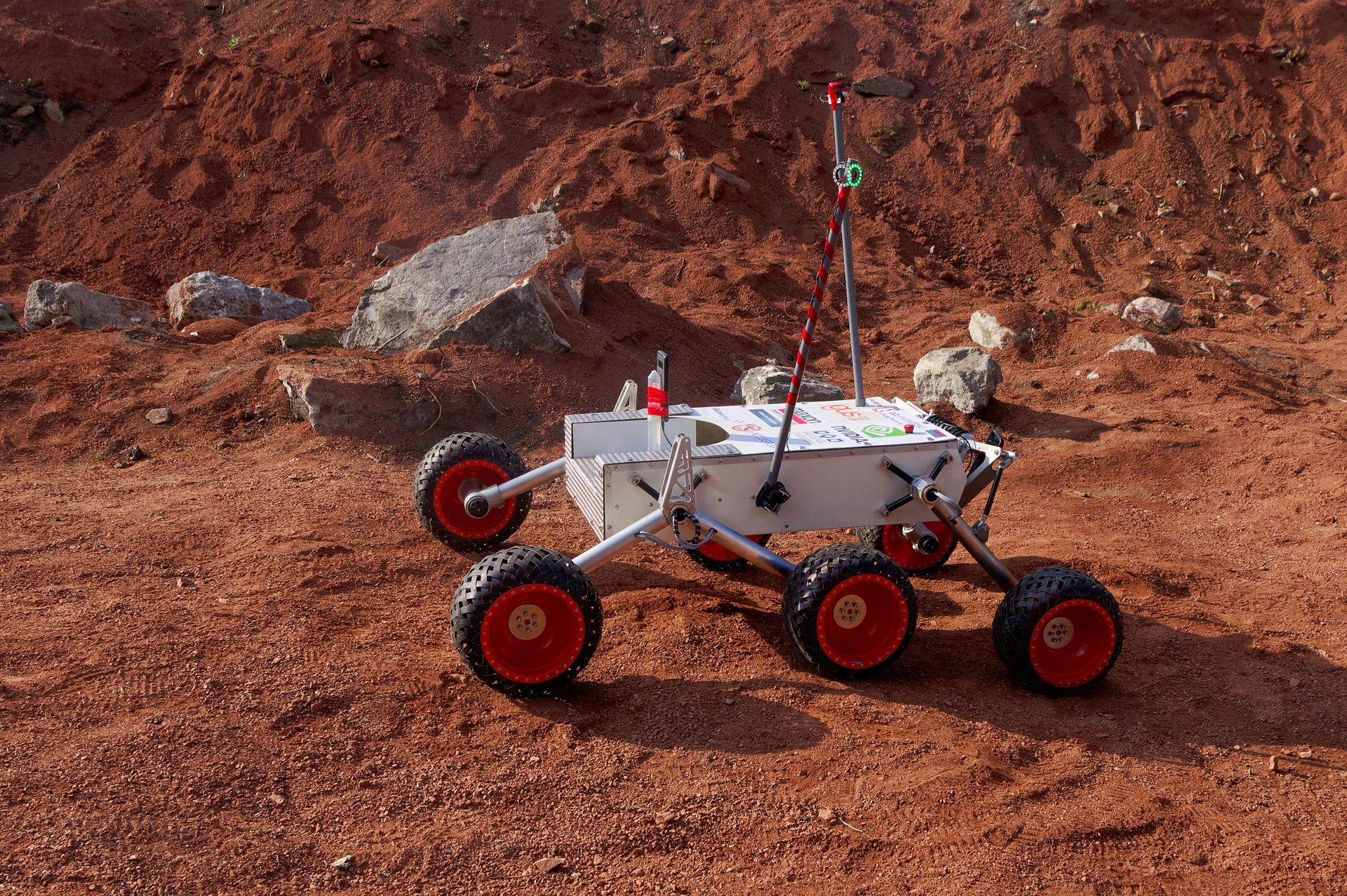 Rover of UCL Rover Team (University College London) at European…