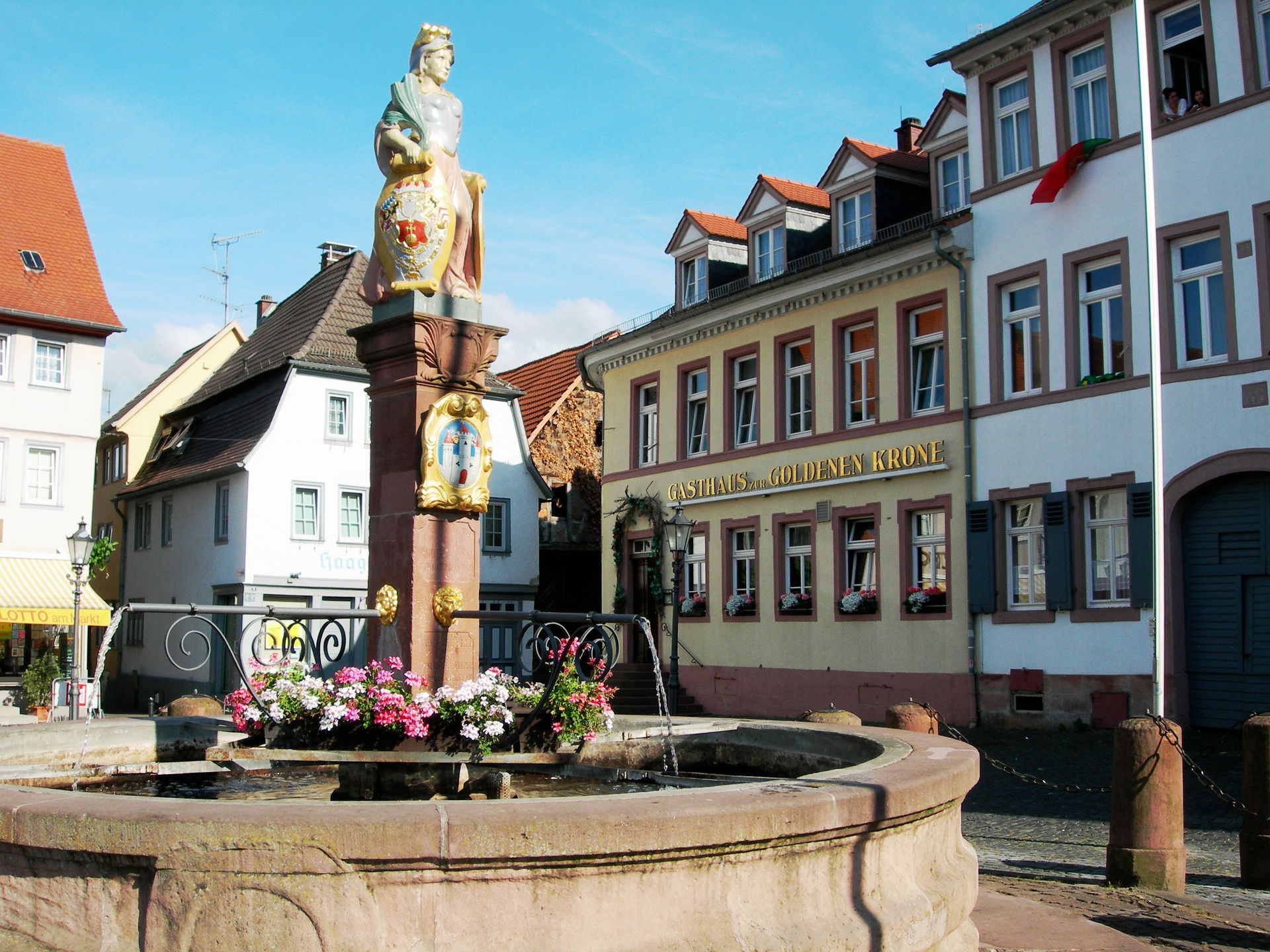 Groß-Umstadt (Hesse), market square