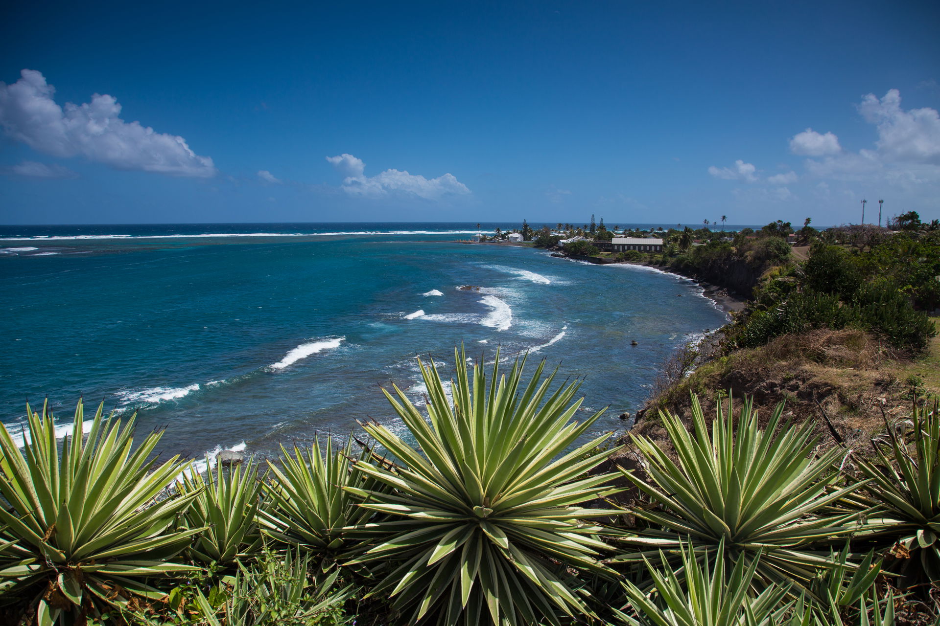 Coastline of Dieppe Bay, Saint Kitts