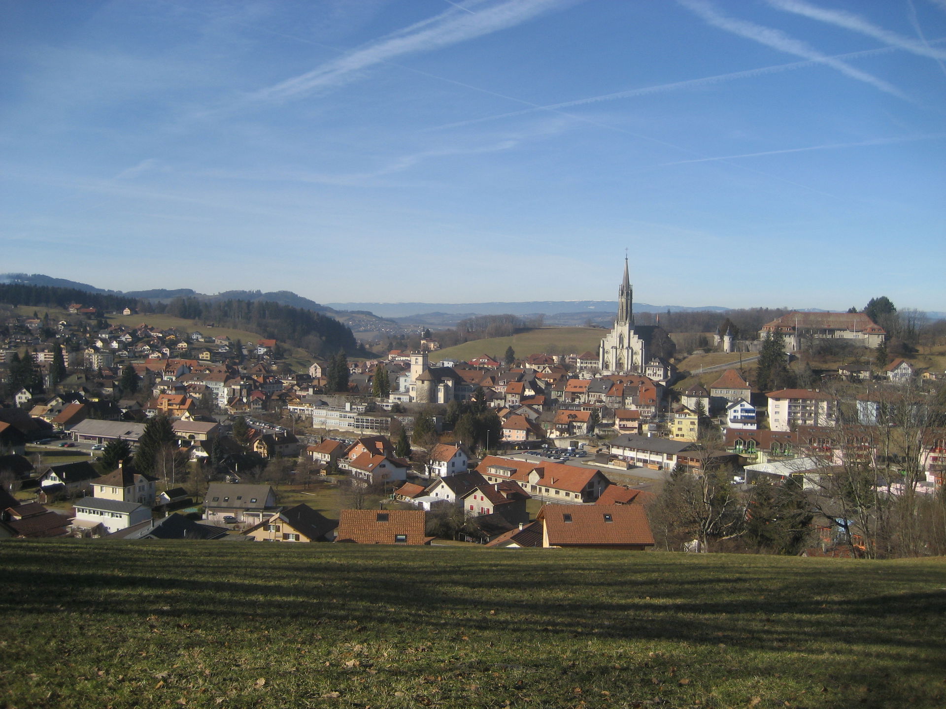 View of Chatel-St-Denis