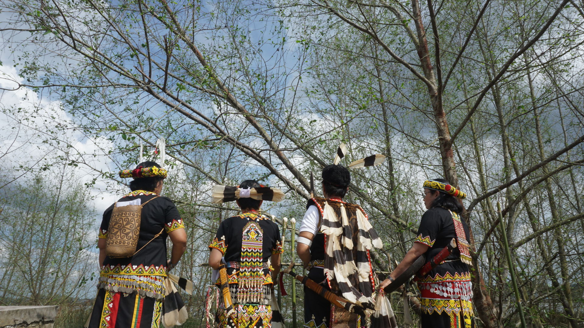 Napoq is the first part of Hudoq Kawit Ritual held annualy to m…