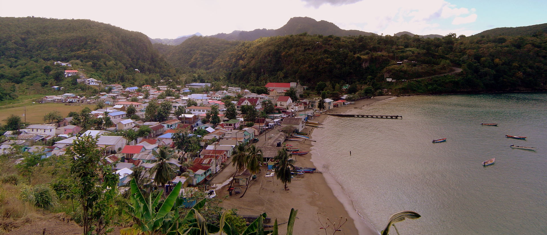 Photograph of Anse la Raye, St Lucia