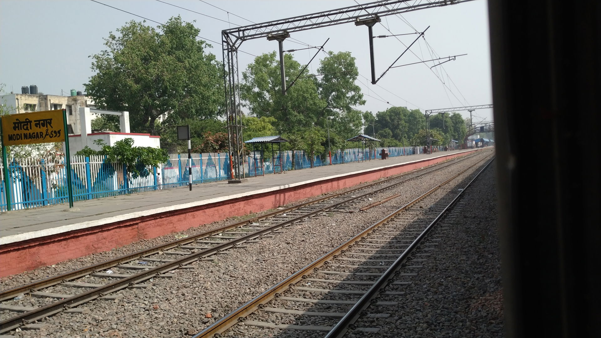 Modinagar Railway Station, Modinagar, Ghaziabad, India. The sta…